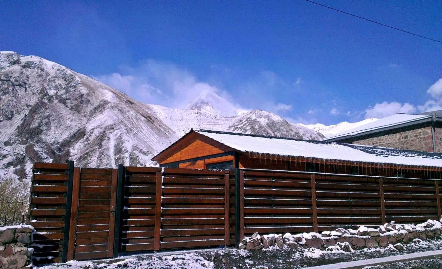 Property building in Kazbegi Cottages