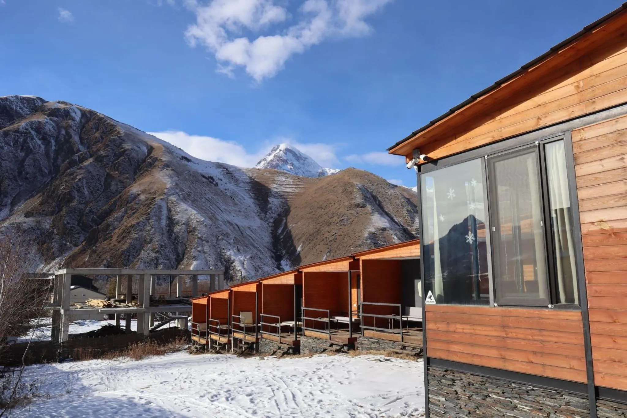 Property building in Kazbegi Cottages