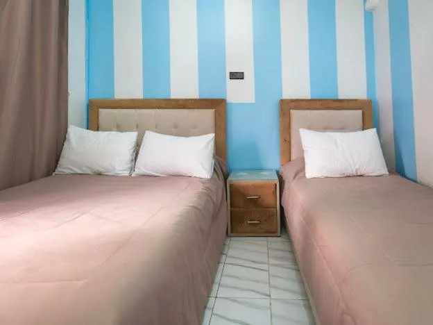 Bed in Hotel Sevilla