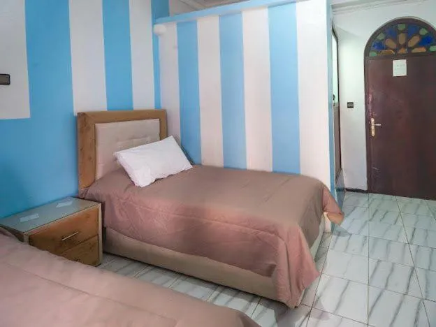 Bed in Hotel Sevilla
