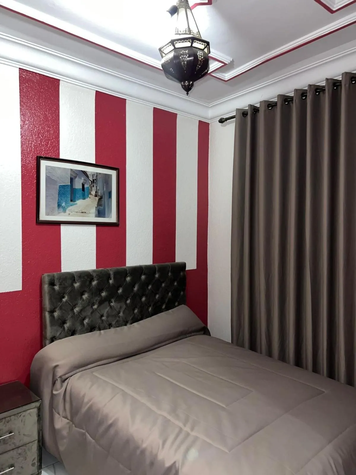 Bed in Hotel Sevilla
