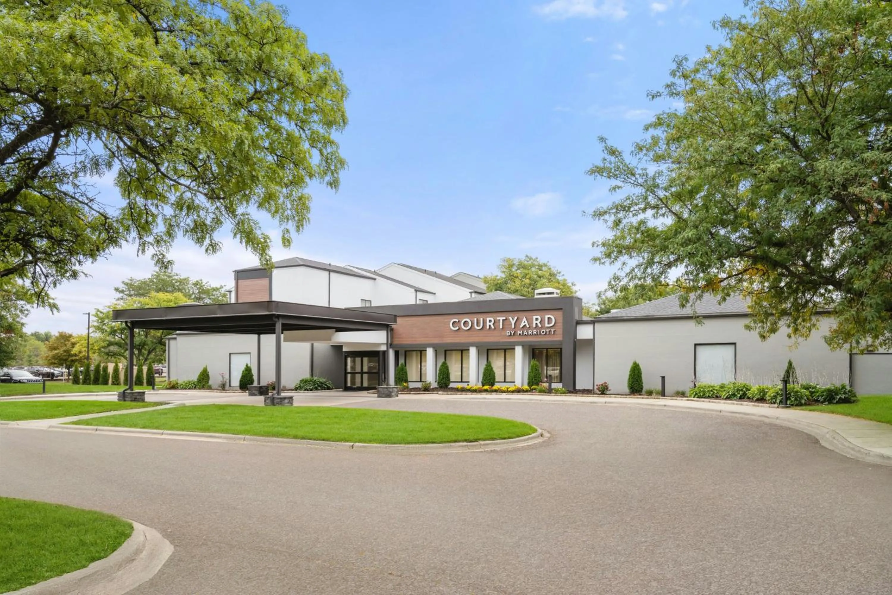 Property building in Courtyard Detroit Metro Airport Romulus