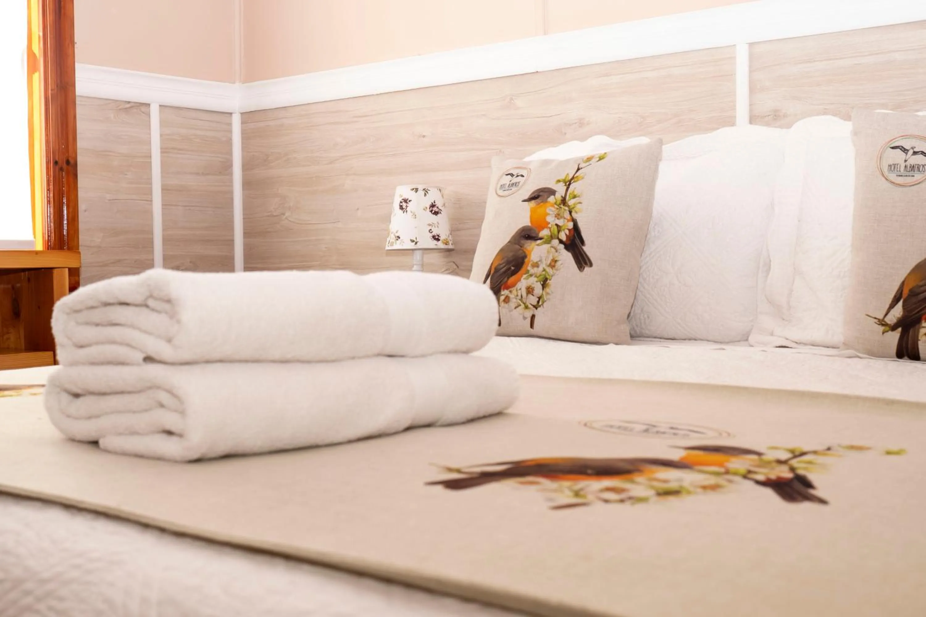 Bed in Hotel Albatros