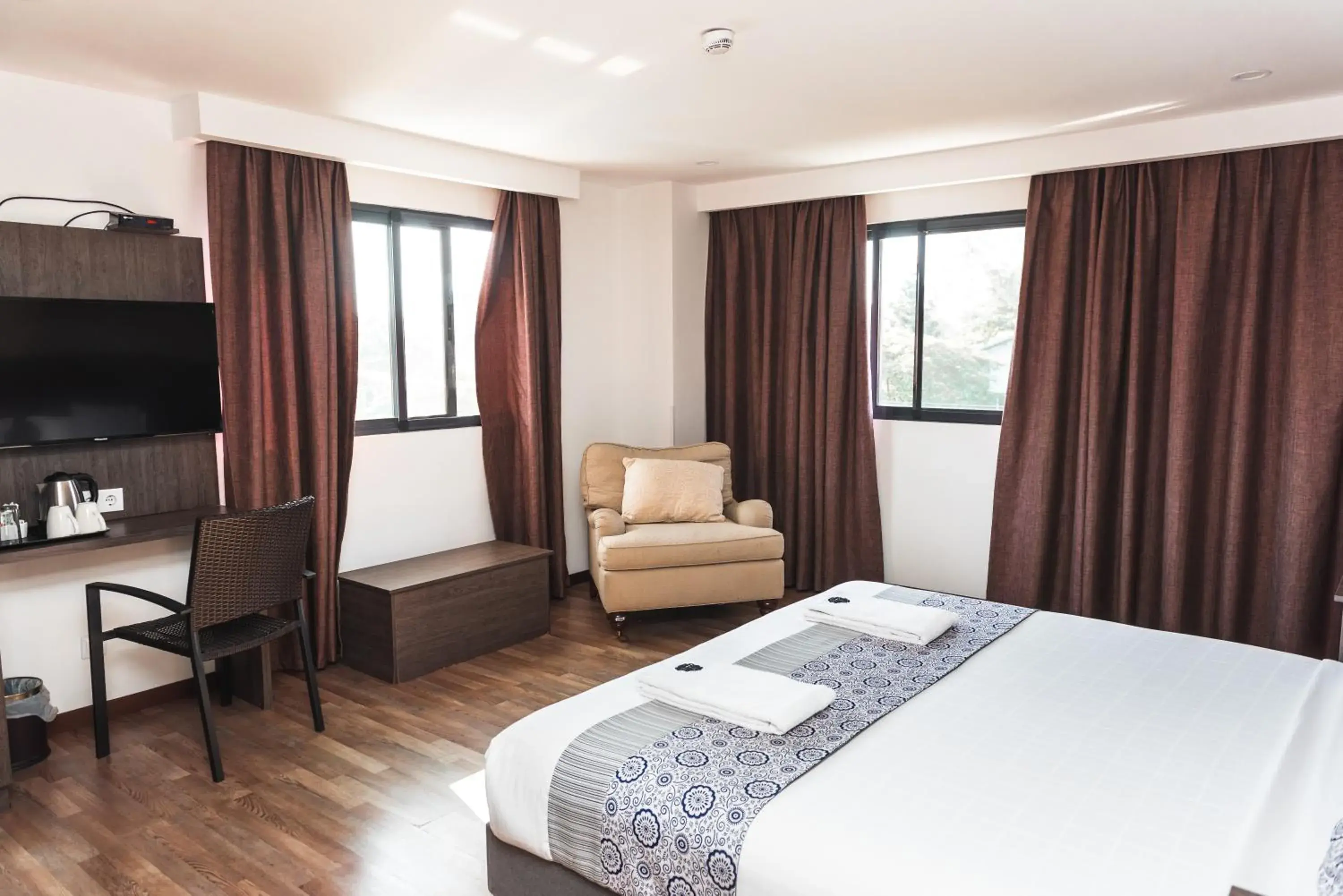Deluxe Double or Twin Room in Hotel Kapital Deluxe Double or Twin Room in Hotel Kapital