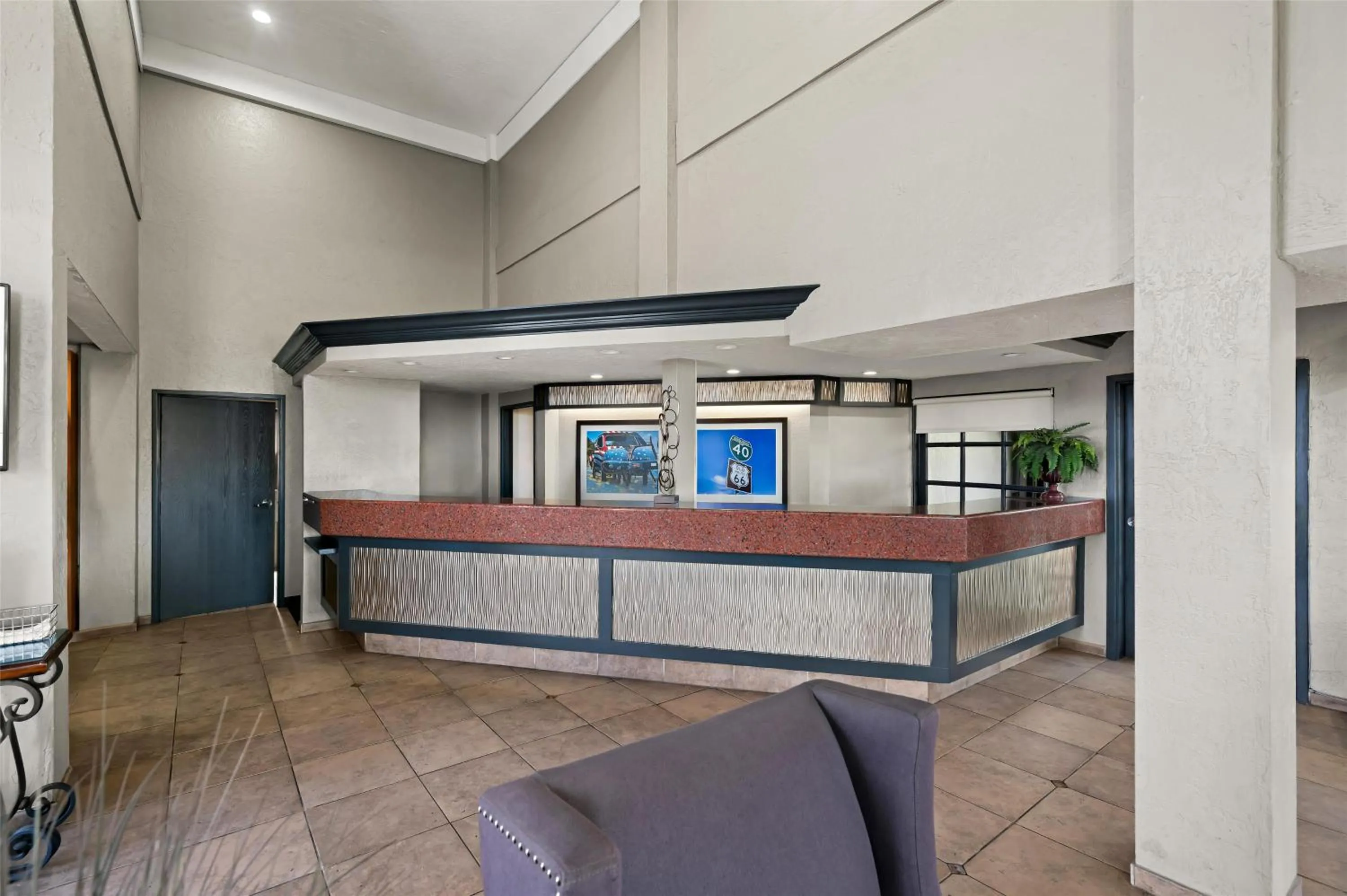 Lobby or reception in Best Western Desert Villa Inn