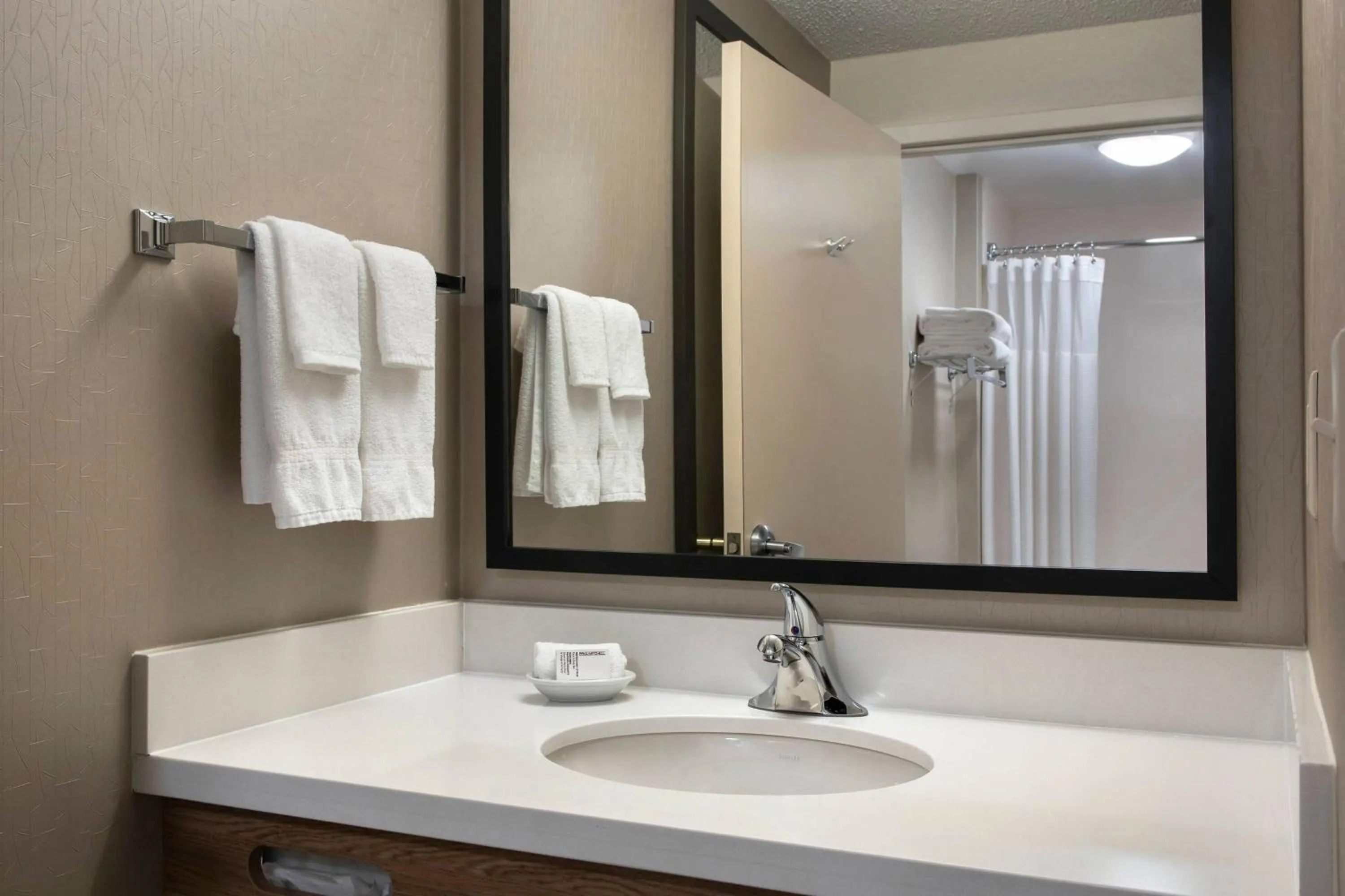 Bathroom in SpringHill Suites Danbury