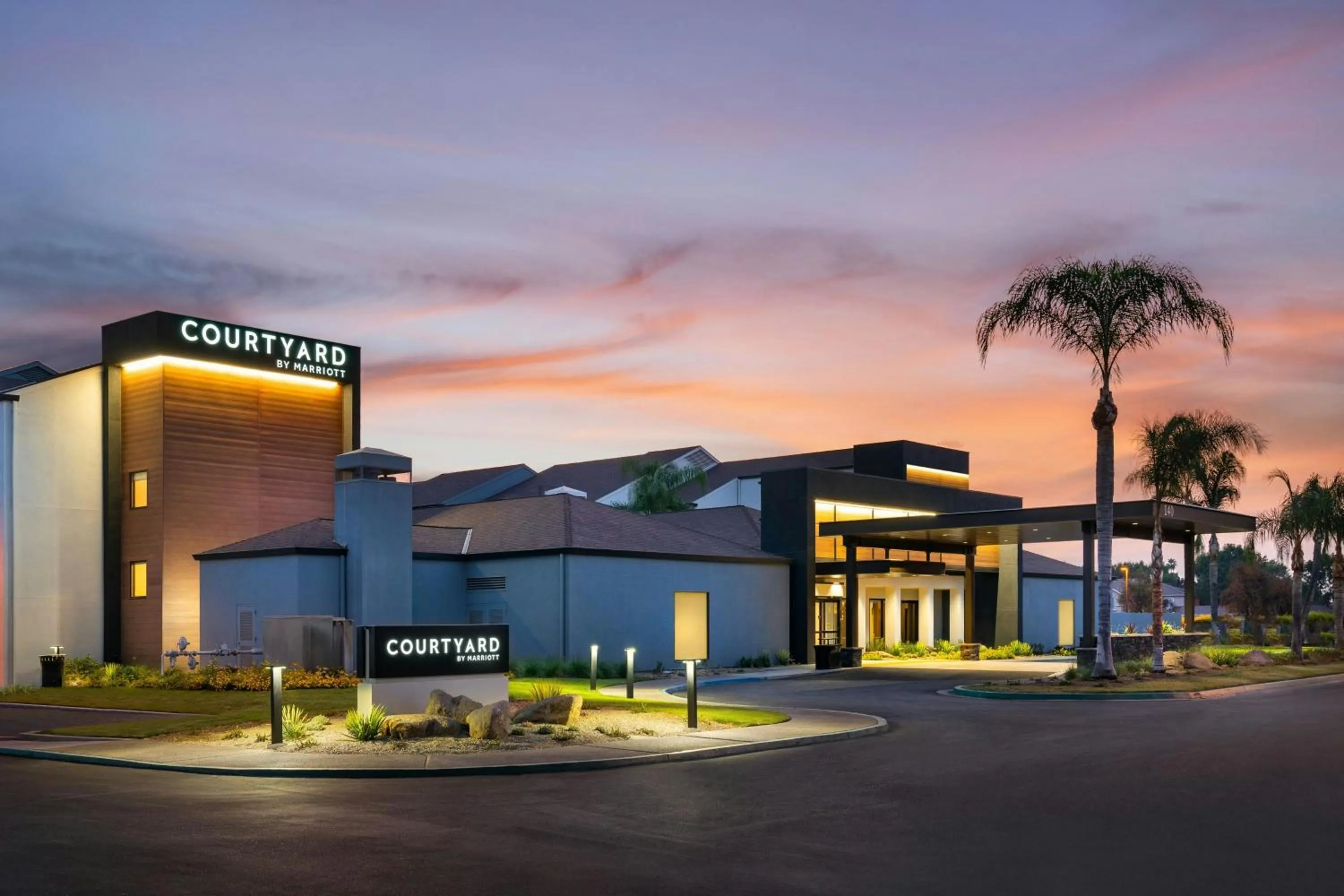 Property building in Courtyard by Marriott Fresno