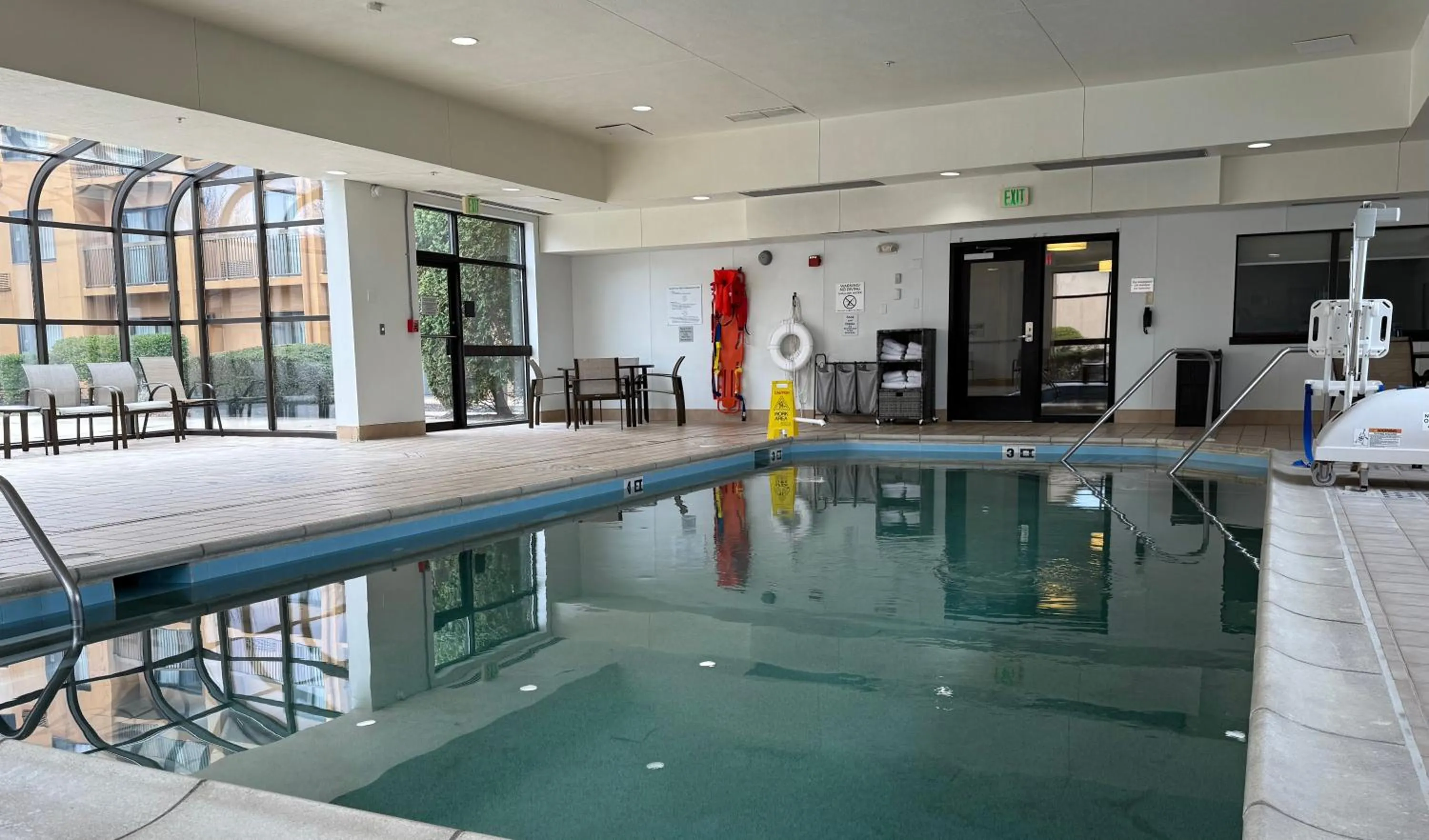 Pool view in Courtyard by Marriott Fishkill