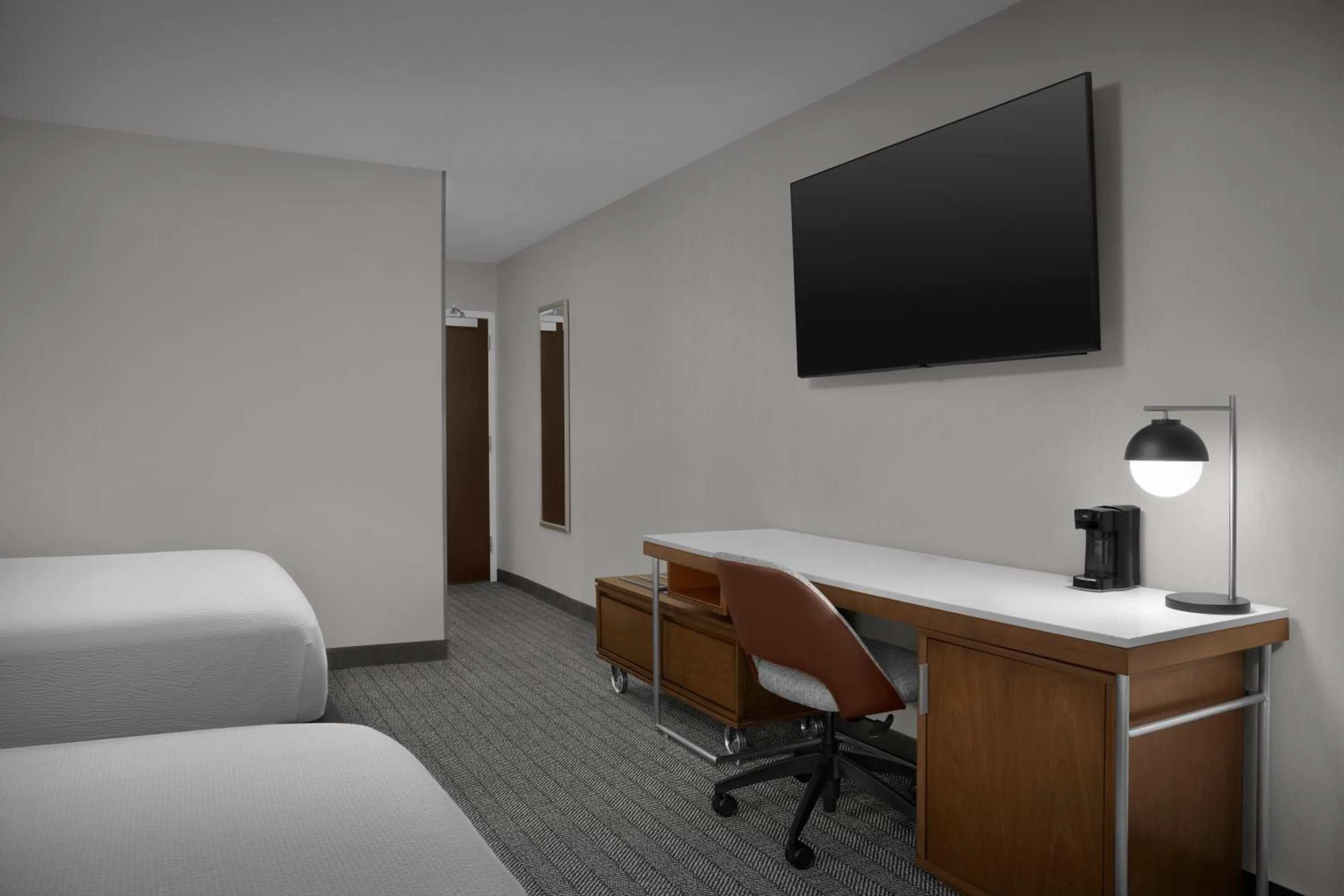 Bedroom, Bed in Courtyard Spokane Downtown at the Convention Center