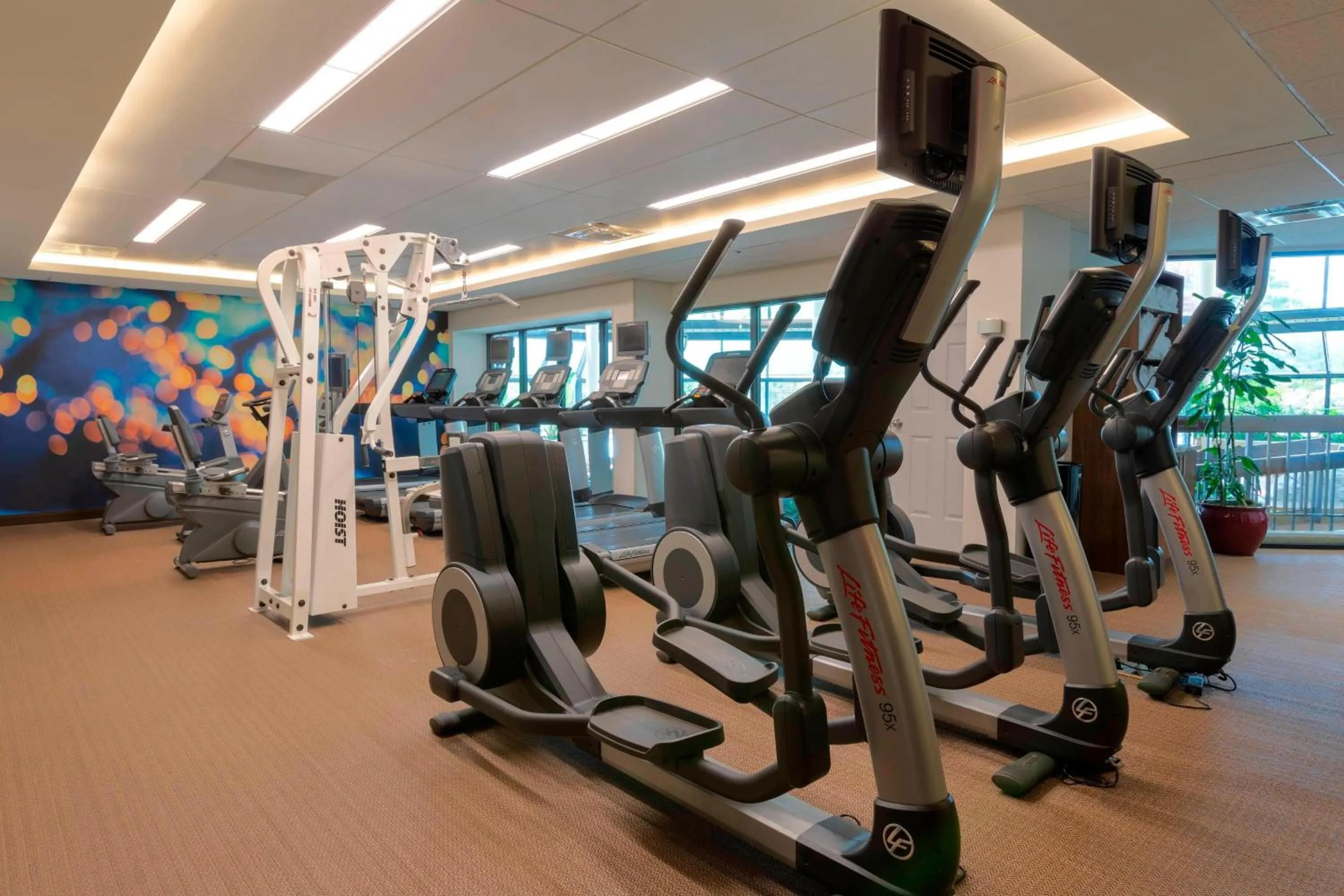 Fitness centre/facilities in Greensboro-High Point Marriott Airport
