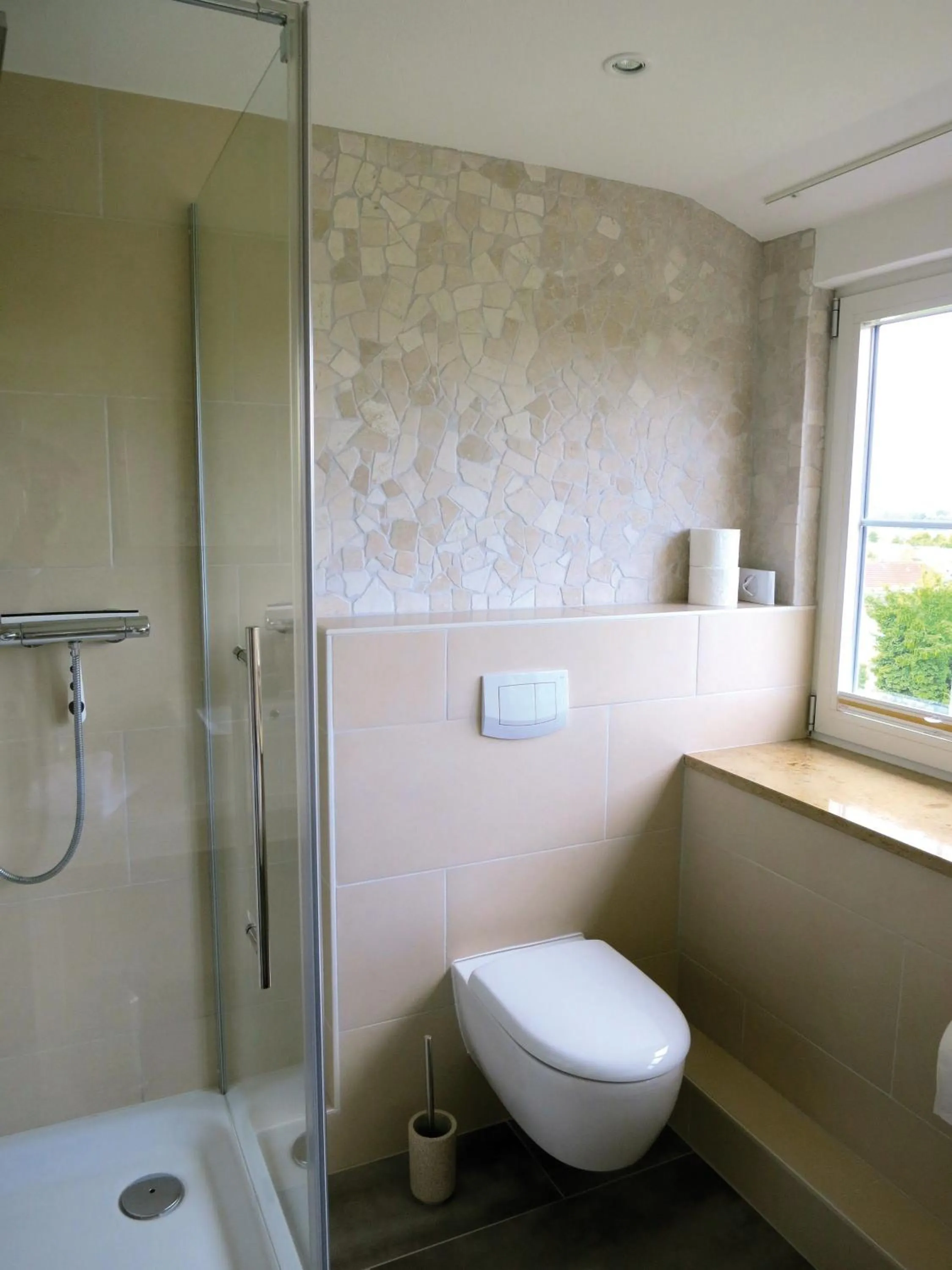 Bathroom in Hotel Seeblick Garni