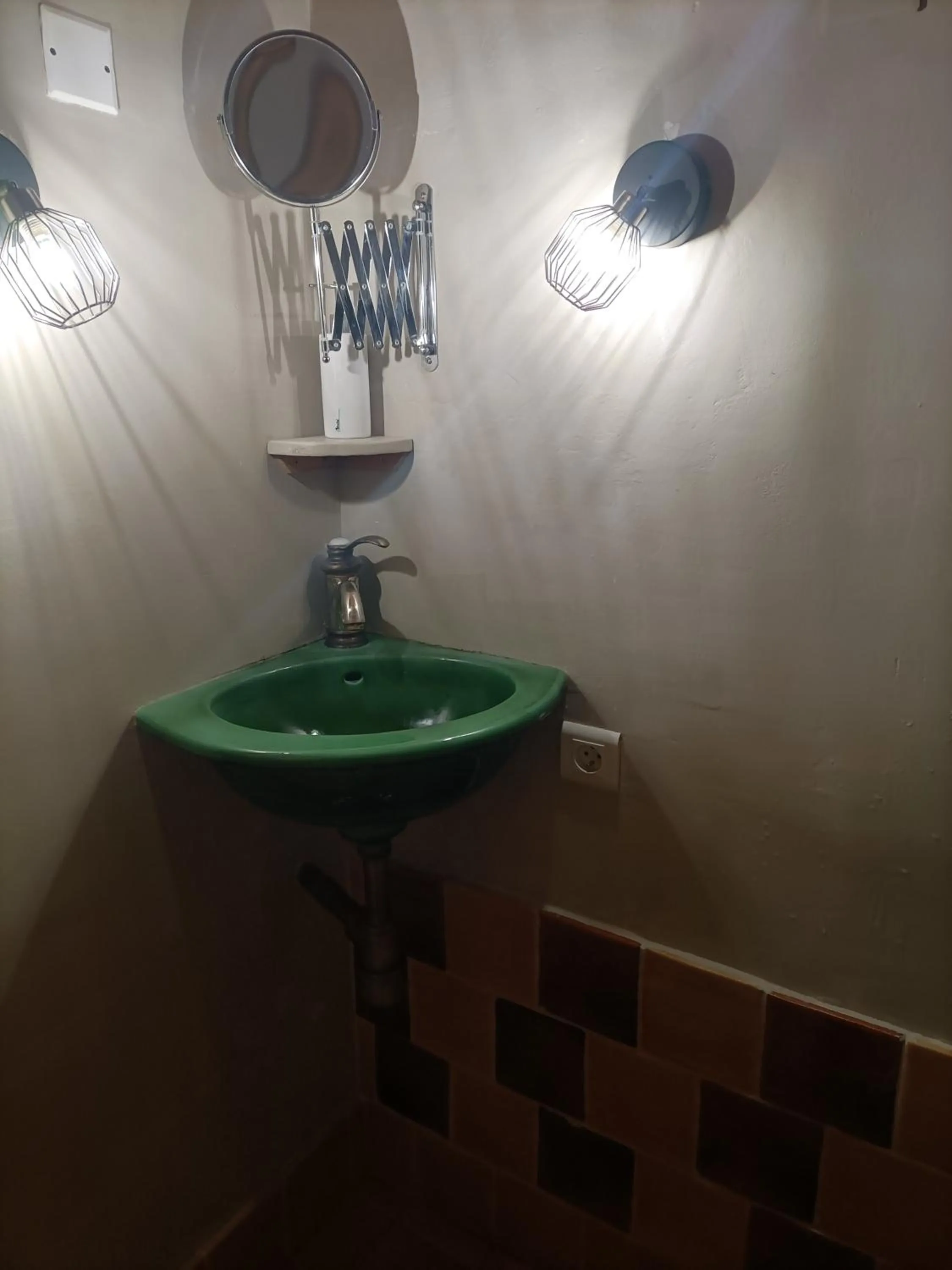 À l'étape des randonneurs