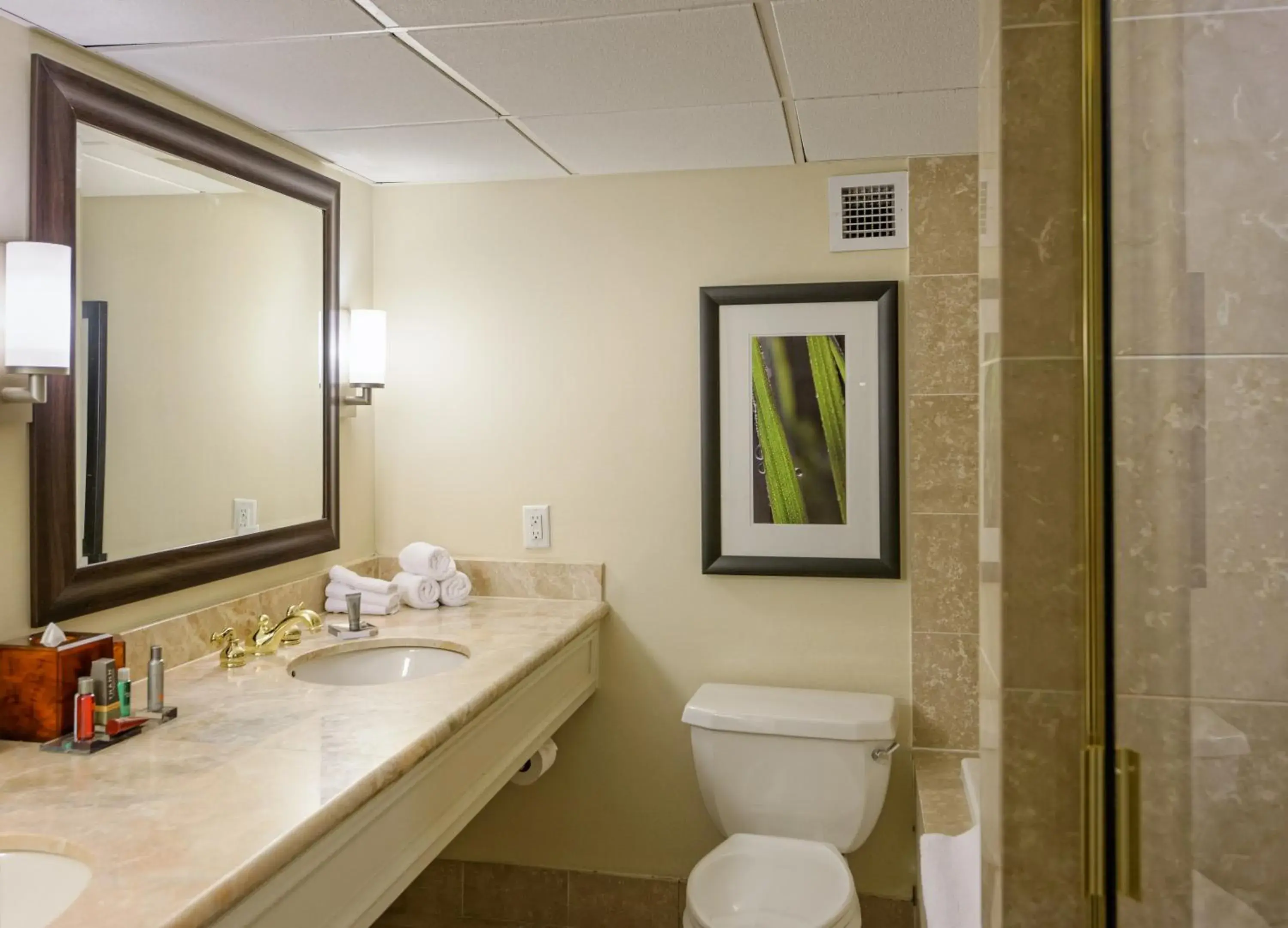 Deluxe King Room with Roll-in Shower - Mobility Accessible/High Floor in Houston Marriott West Loop by The Galleria Deluxe King Room with Roll-in Shower - Mobility Accessible/High Floor in Houston Marriott West Loop by The Galleria