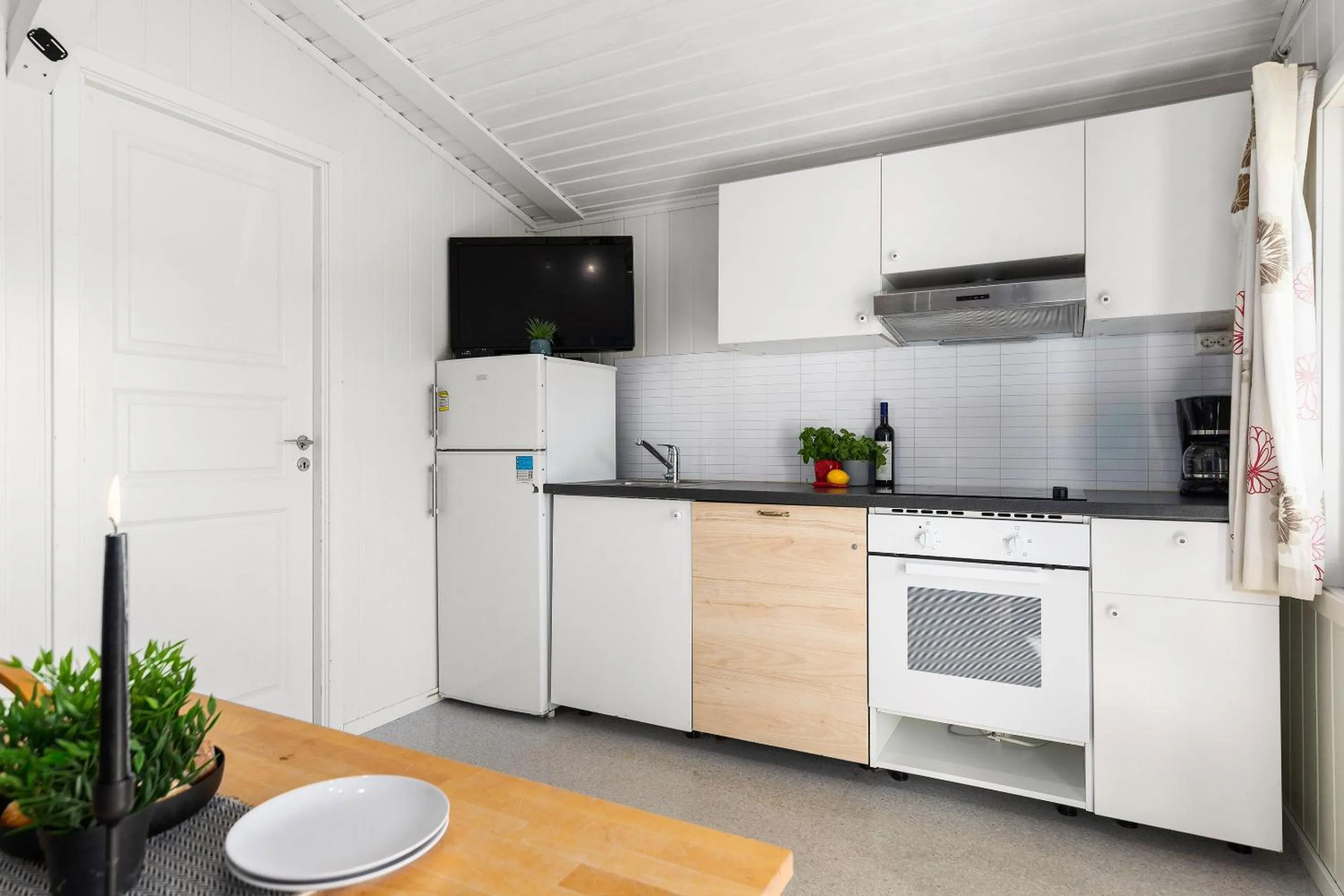 kitchen in Topcamp Bogstad - Oslo