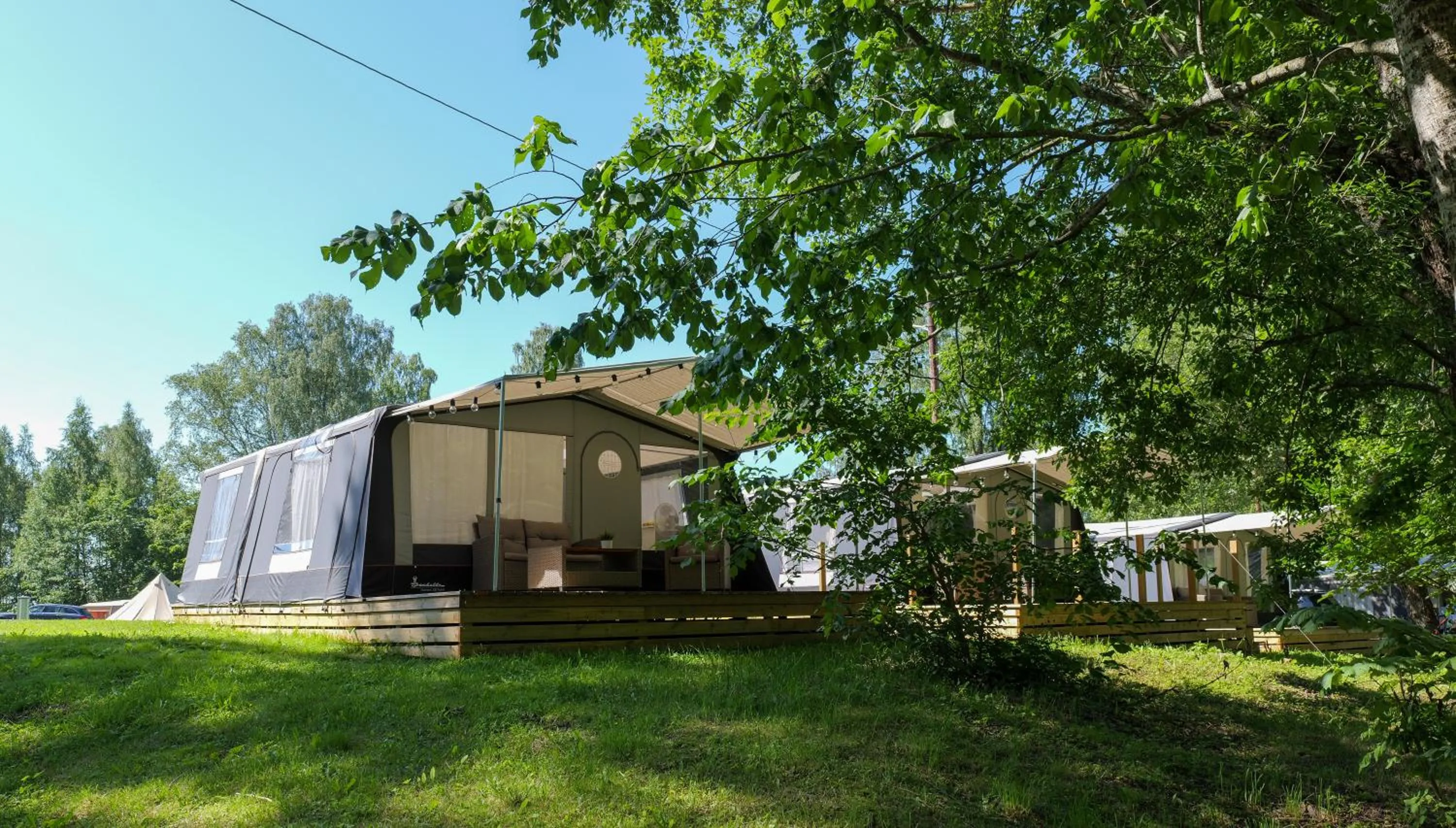 Landmark view in Topcamp Bogstad - Oslo