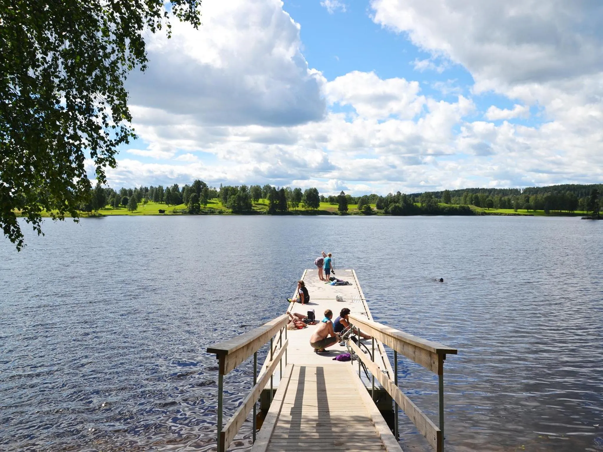 Beach in Topcamp Bogstad - Oslo