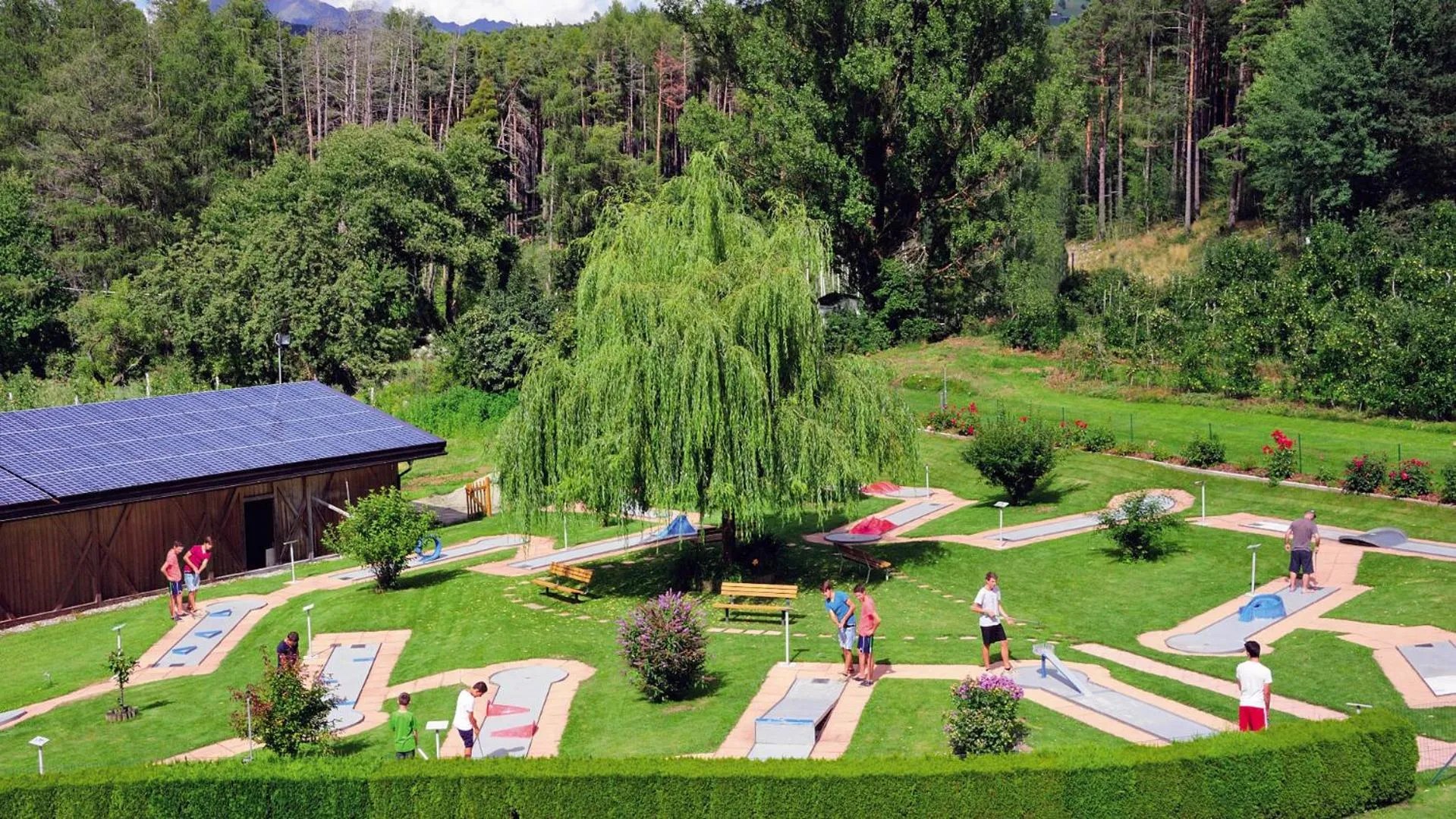 Garden in Hotel Flötscherhof