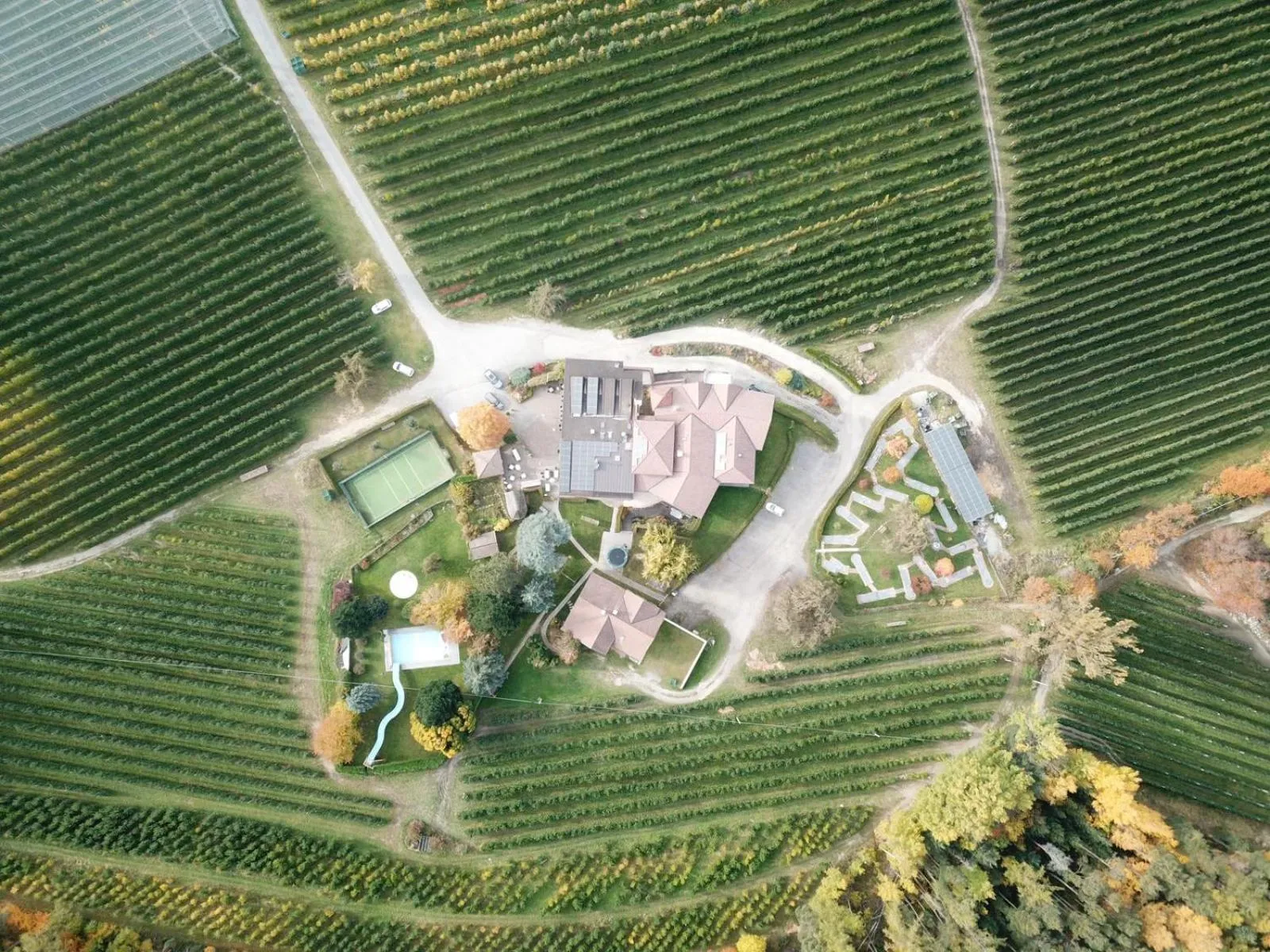 Bird's eye view in Hotel Flötscherhof