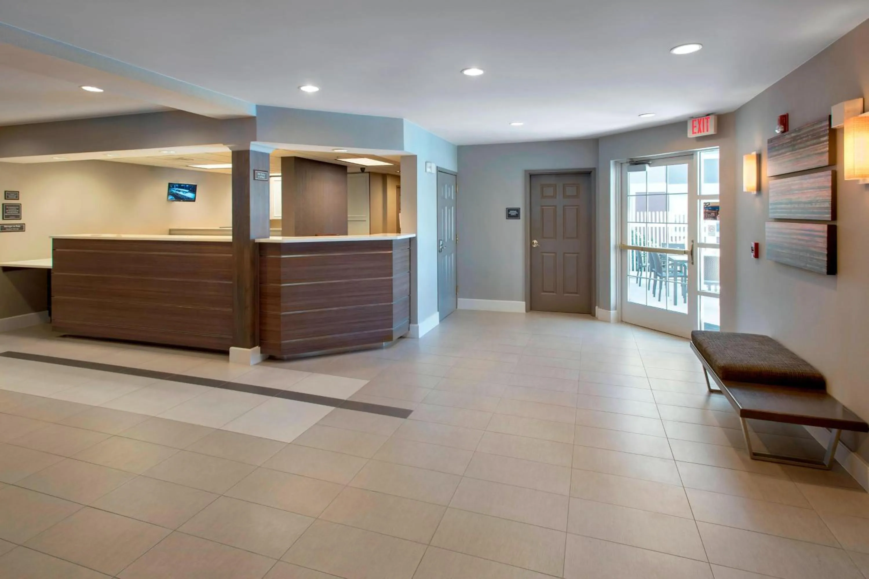 Lobby or reception in Residence Inn Long Island Hauppauge/Islandia