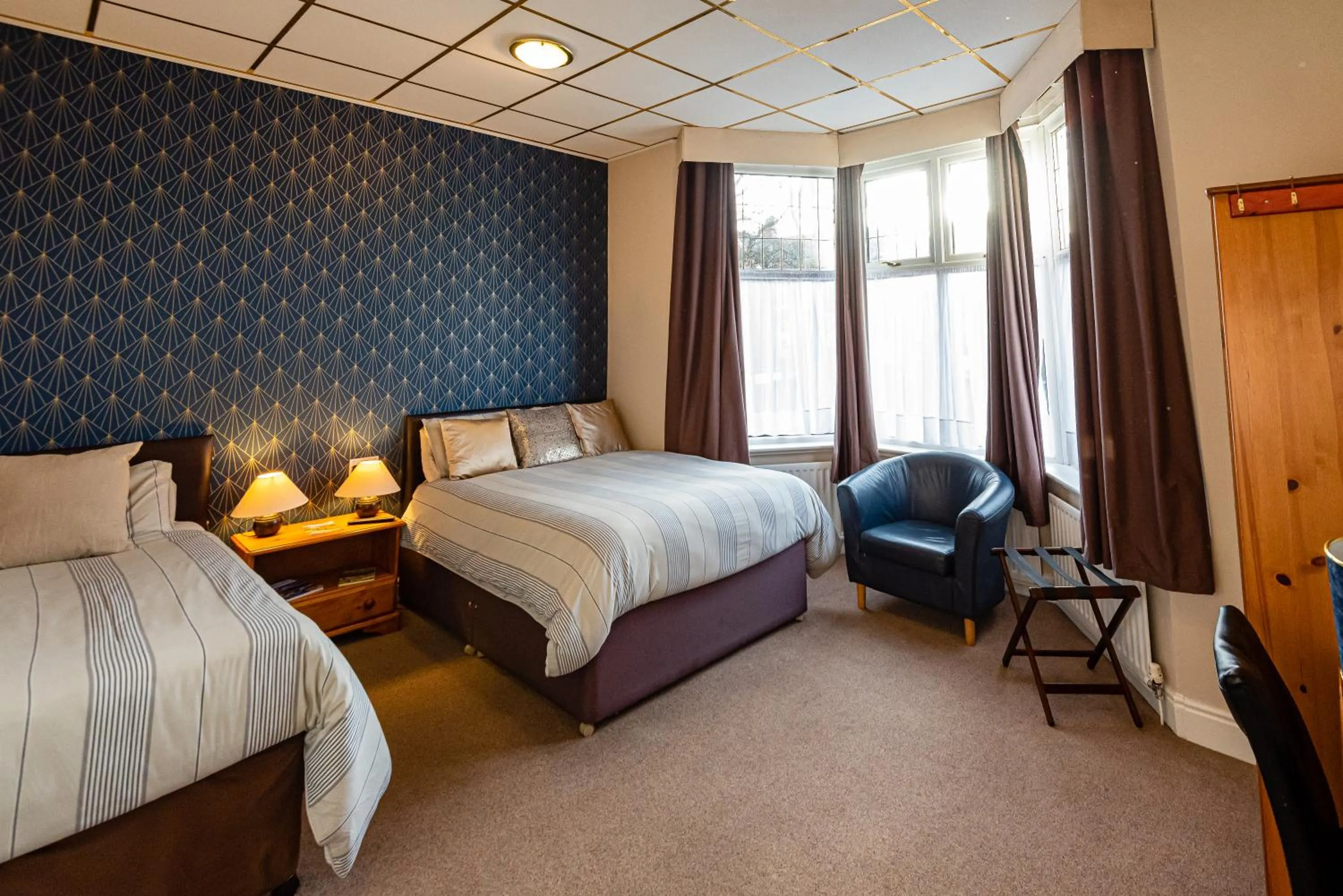 Bed in Aarondale Guest House