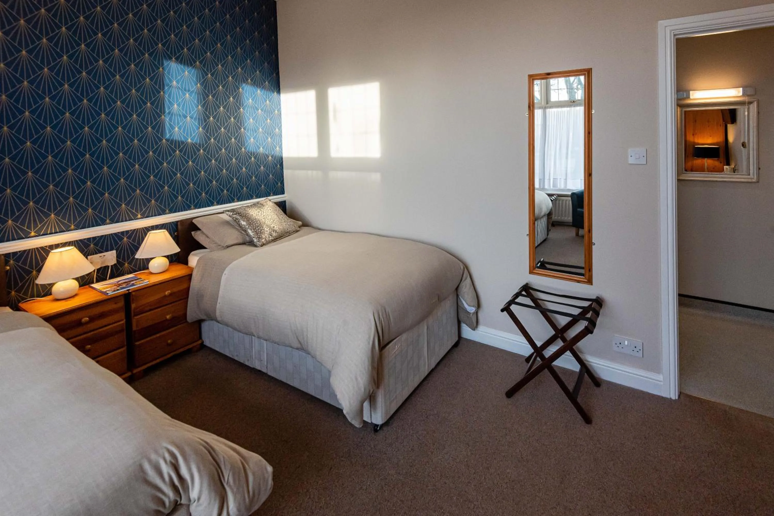 Bed in Aarondale Guest House