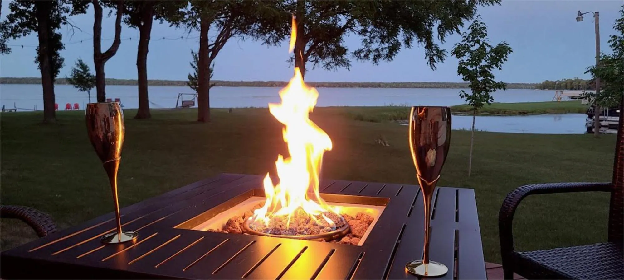 Patio in Leech Lake Resort Bed & Breakfast