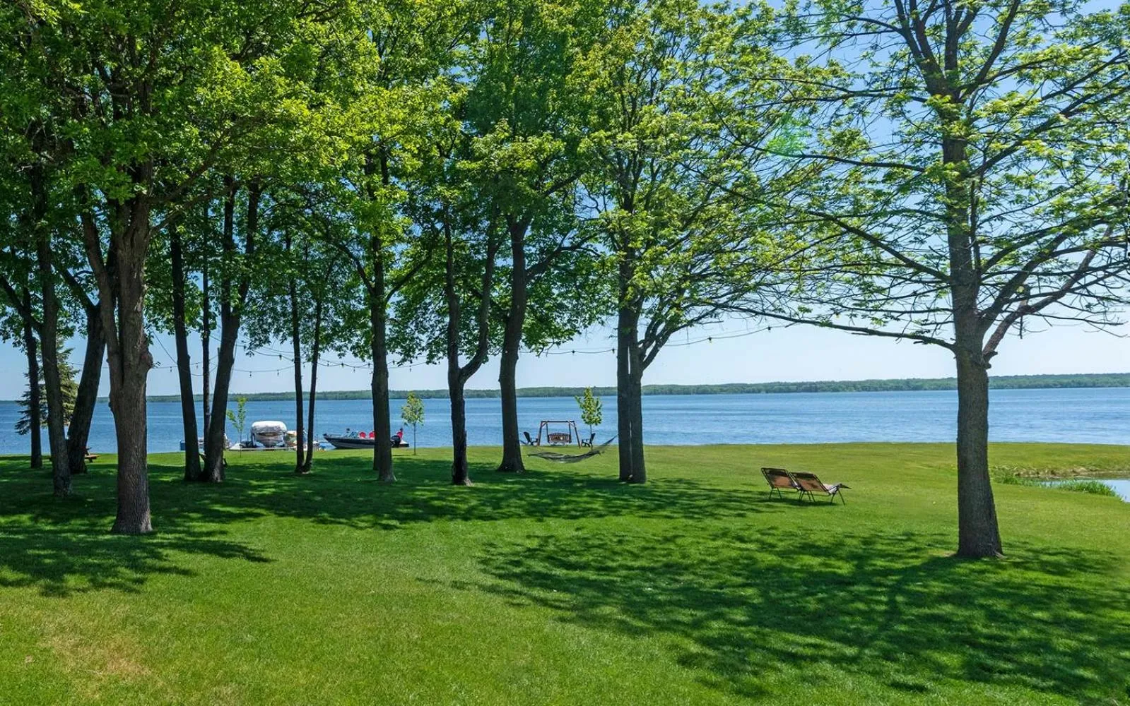 Lake view in Leech Lake Resort Bed & Breakfast