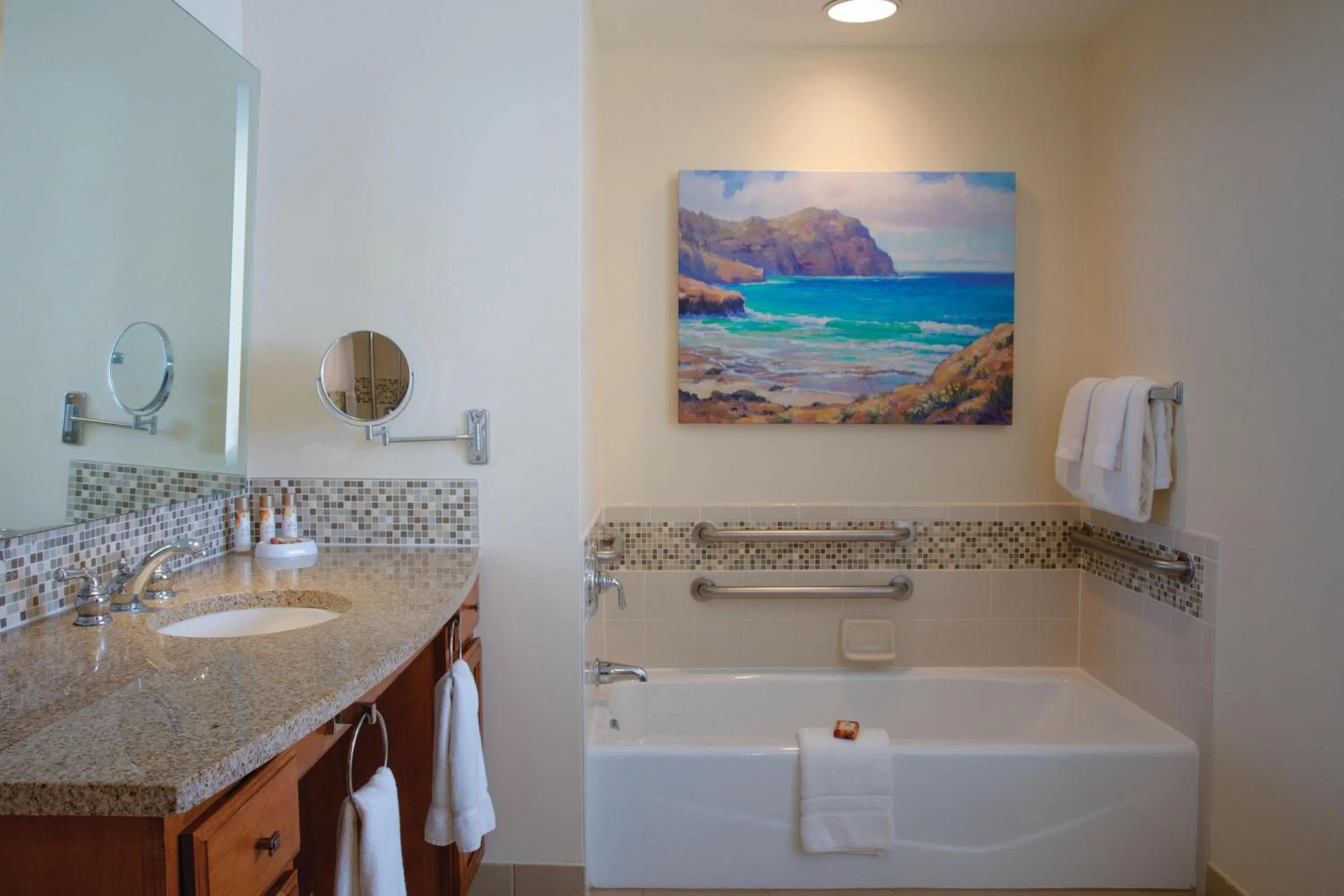 Bathroom in Marriott's Waiohai Beach Club