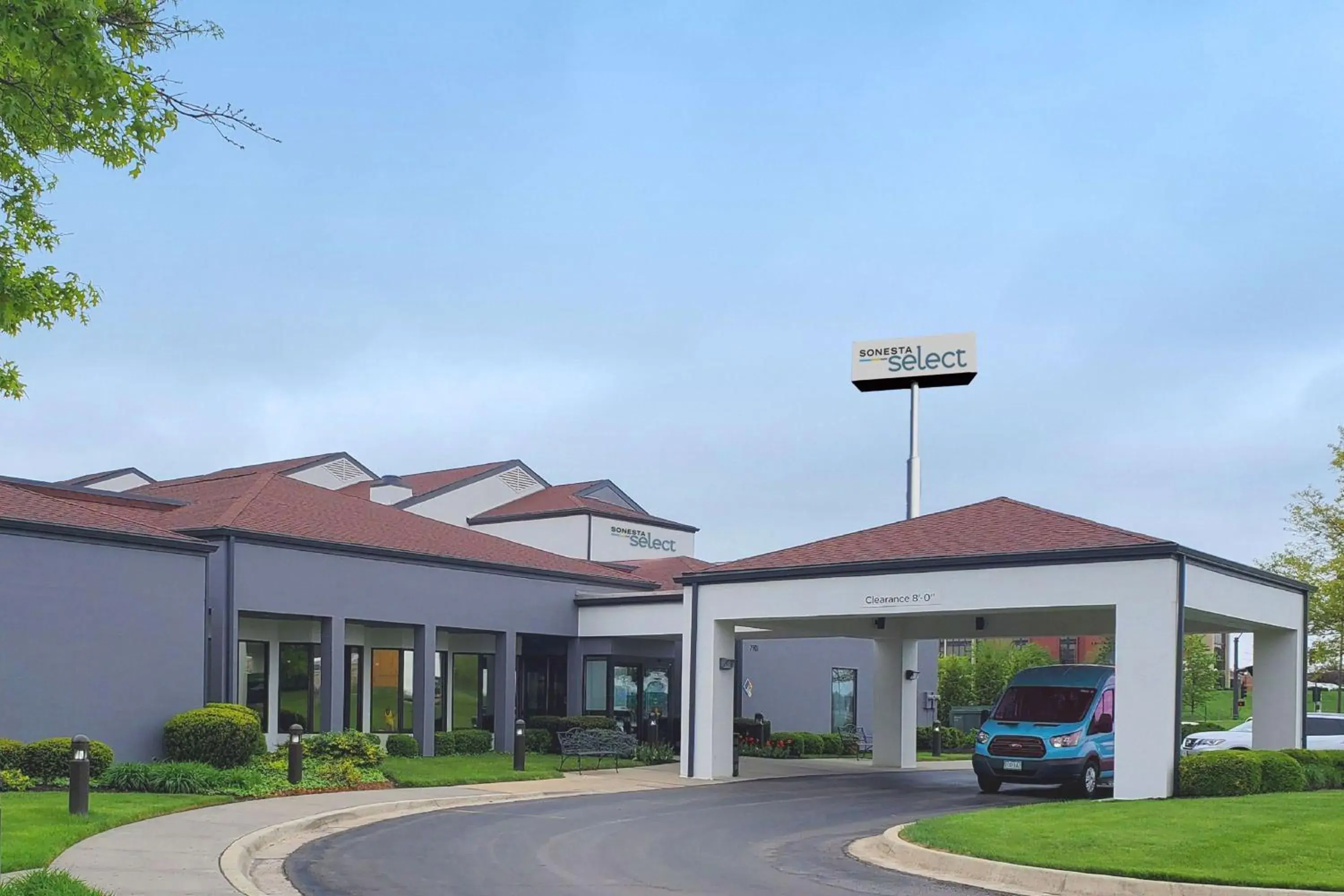 Property building in Sonesta Select Kansas City Airport Tiffany Springs Property building in Sonesta Select Kansas City Airport Tiffany Springs