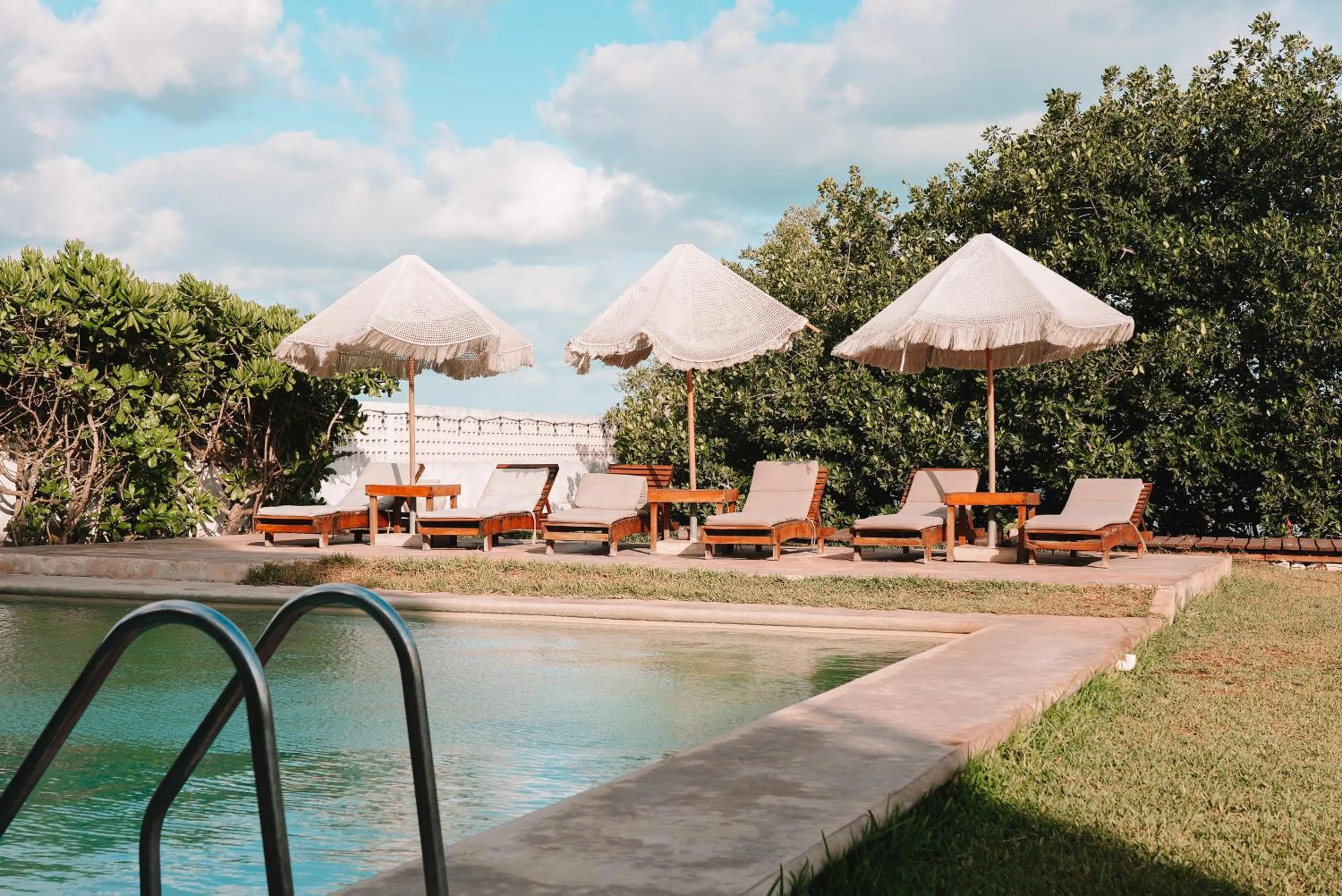 Garden in Hotel Rio Lagartos
