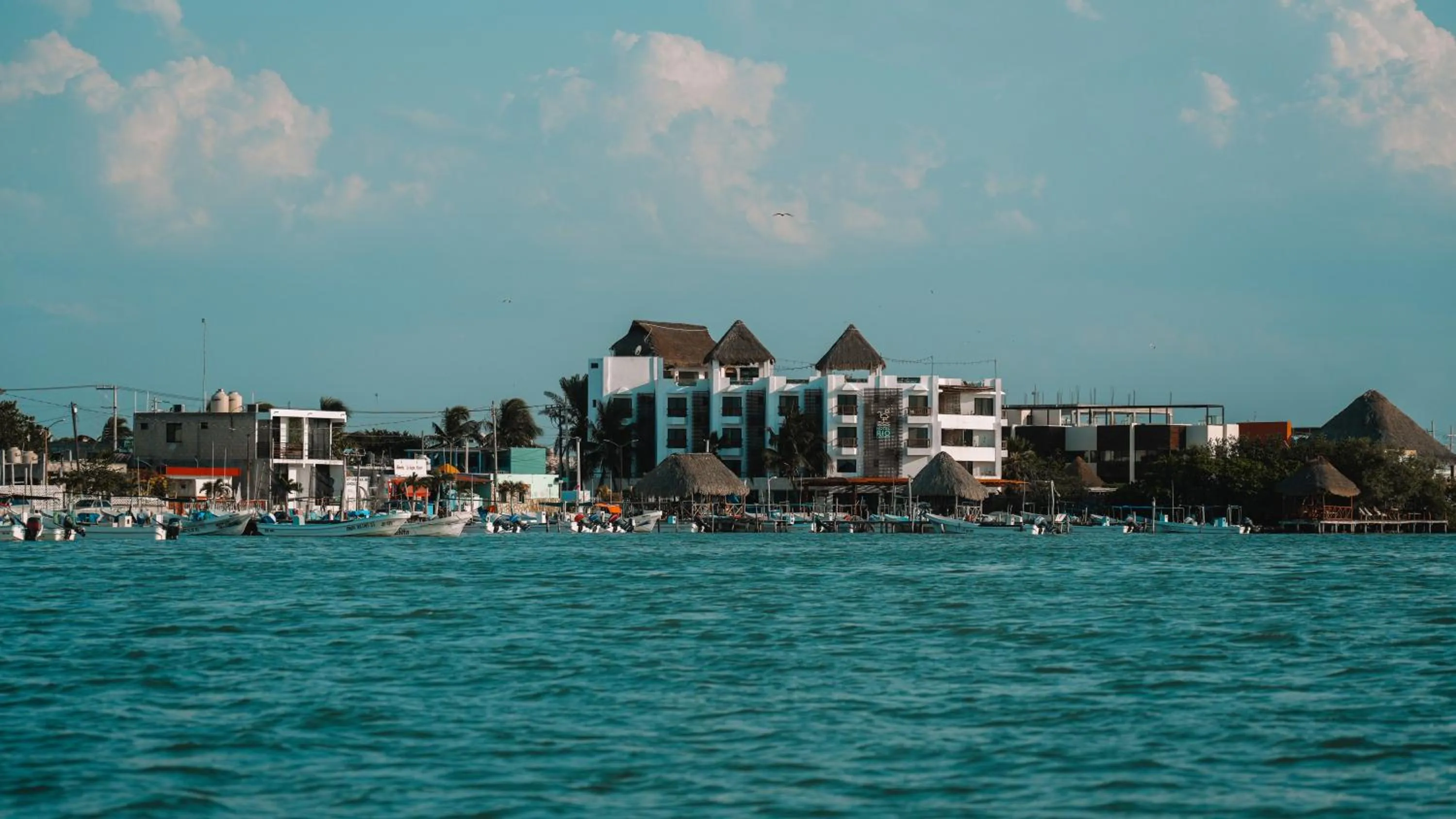 Property building in Hotel Rio Lagartos