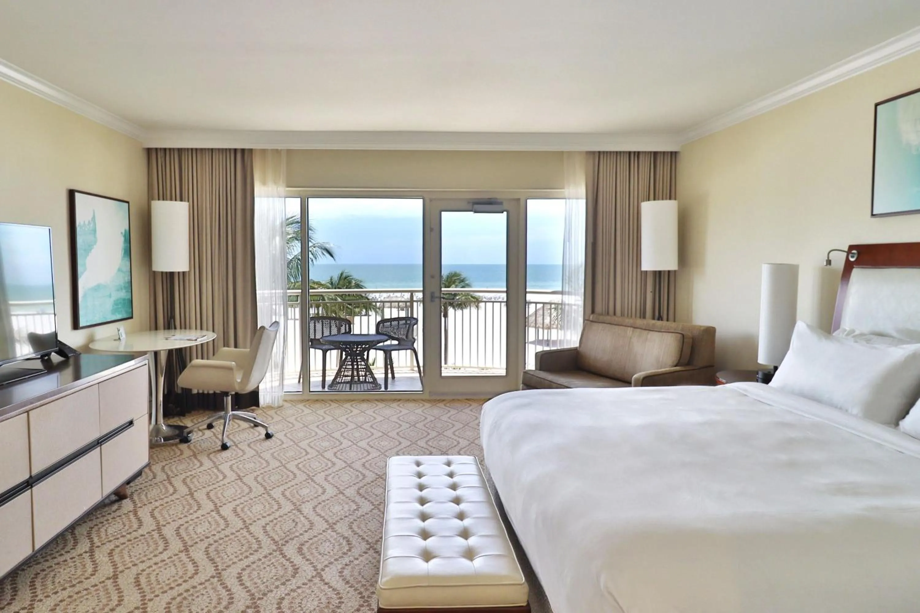 Photo of the whole room, Bed in JW Marriott Marco Island Beach Resort