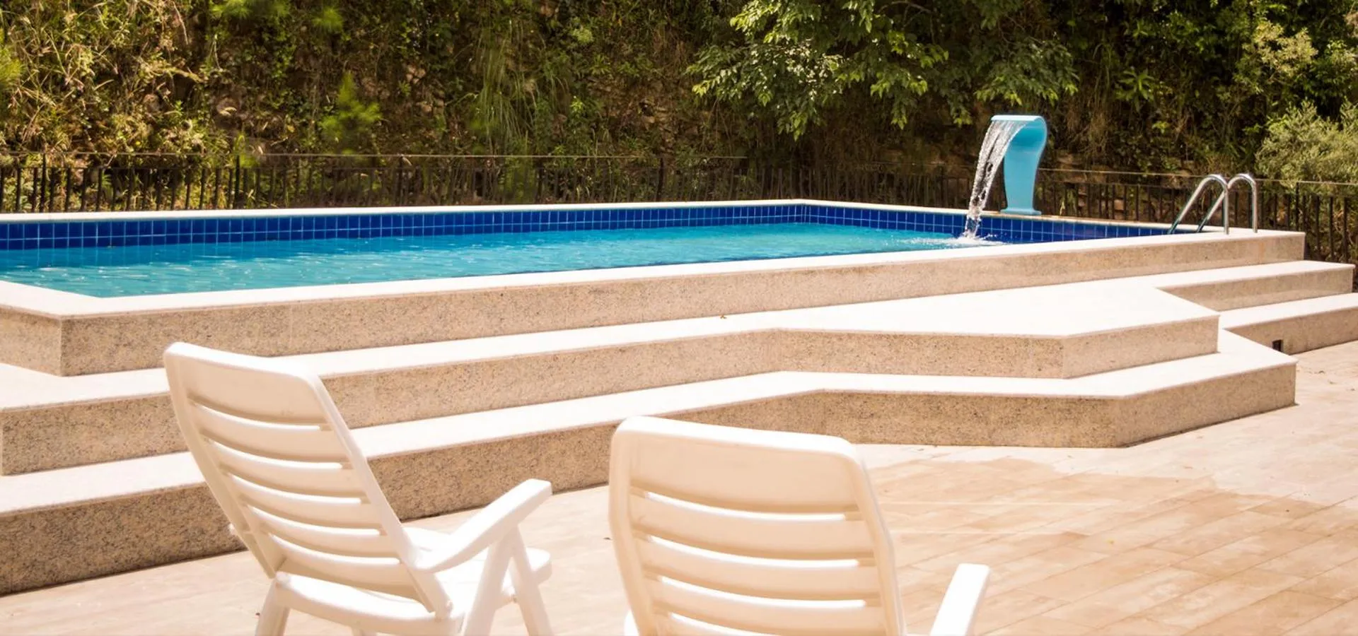 Pool view in Sky Serra Hotel