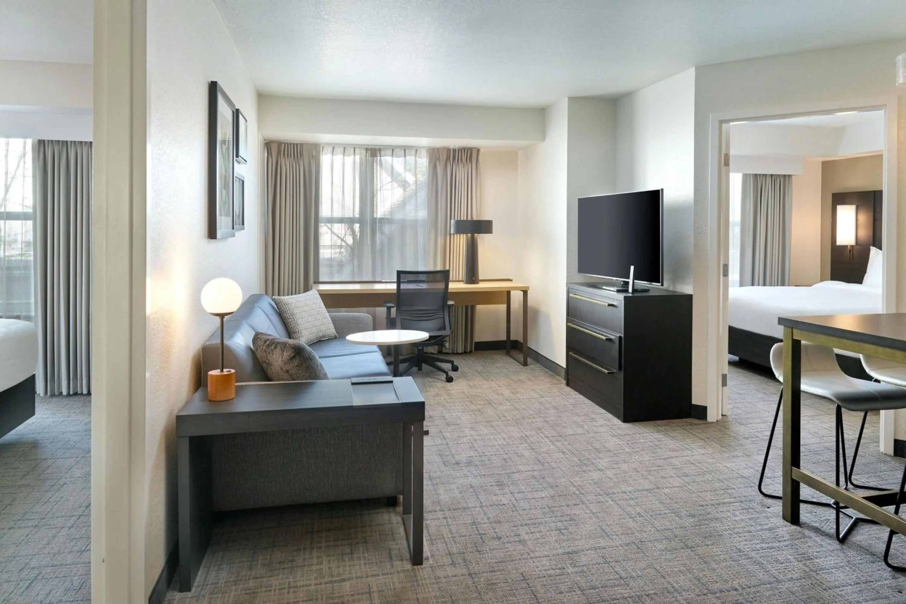 Living room in Residence Inn by Marriott Covington Northshore