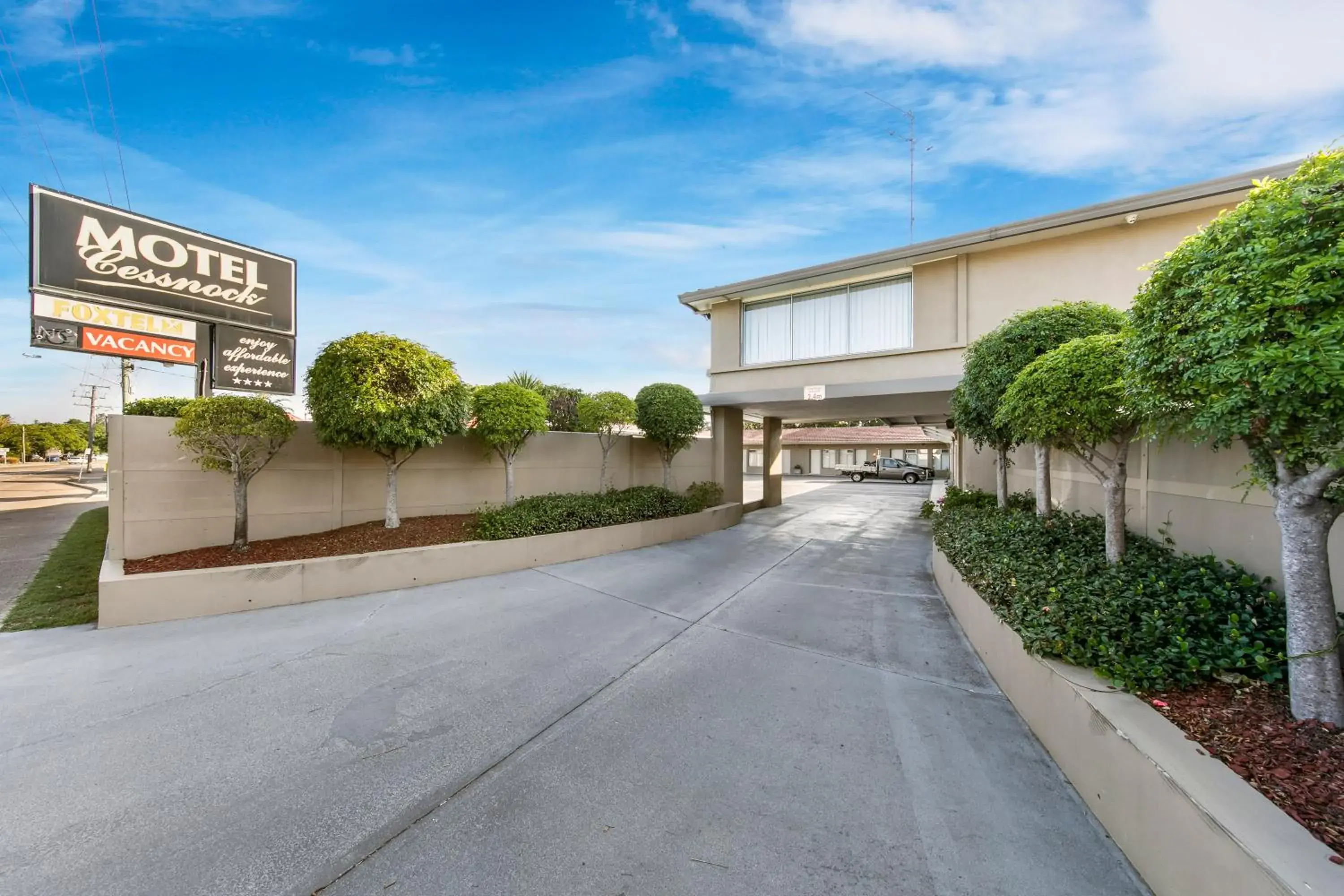 Property building in Cessnock Motel Property building in Cessnock Motel