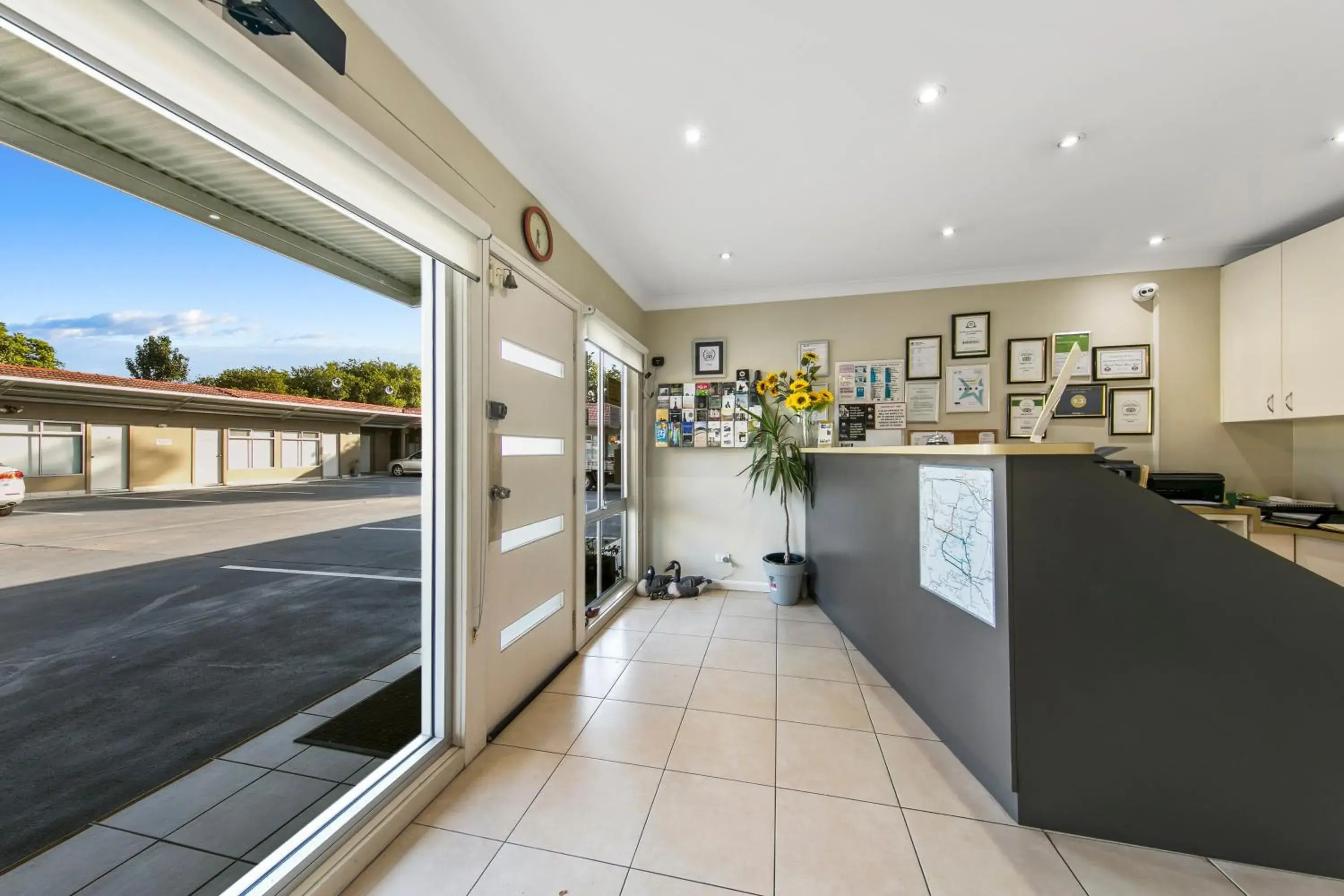 Lobby or reception in Cessnock Motel Lobby or reception in Cessnock Motel