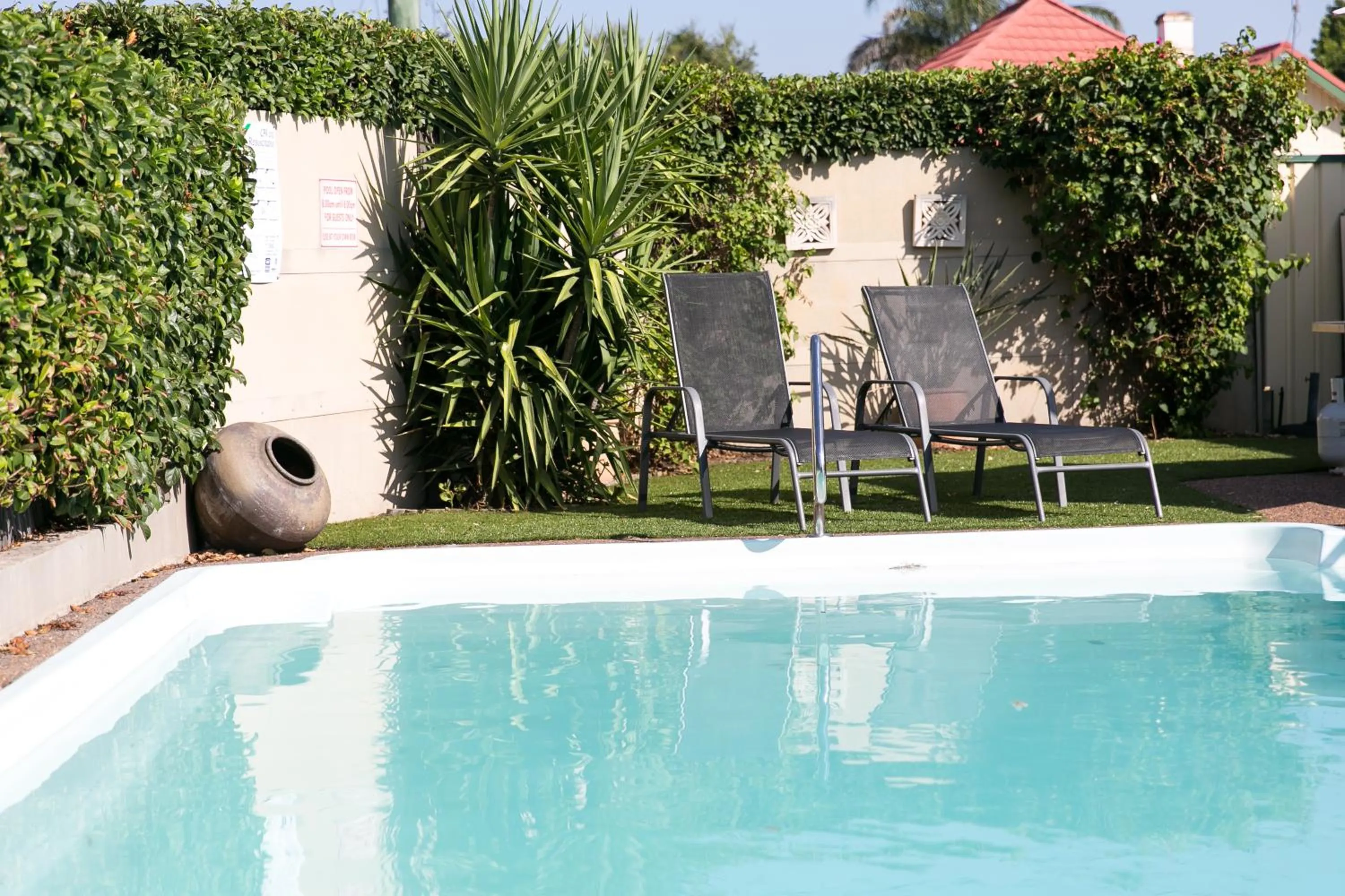 Swimming pool in Cessnock Motel