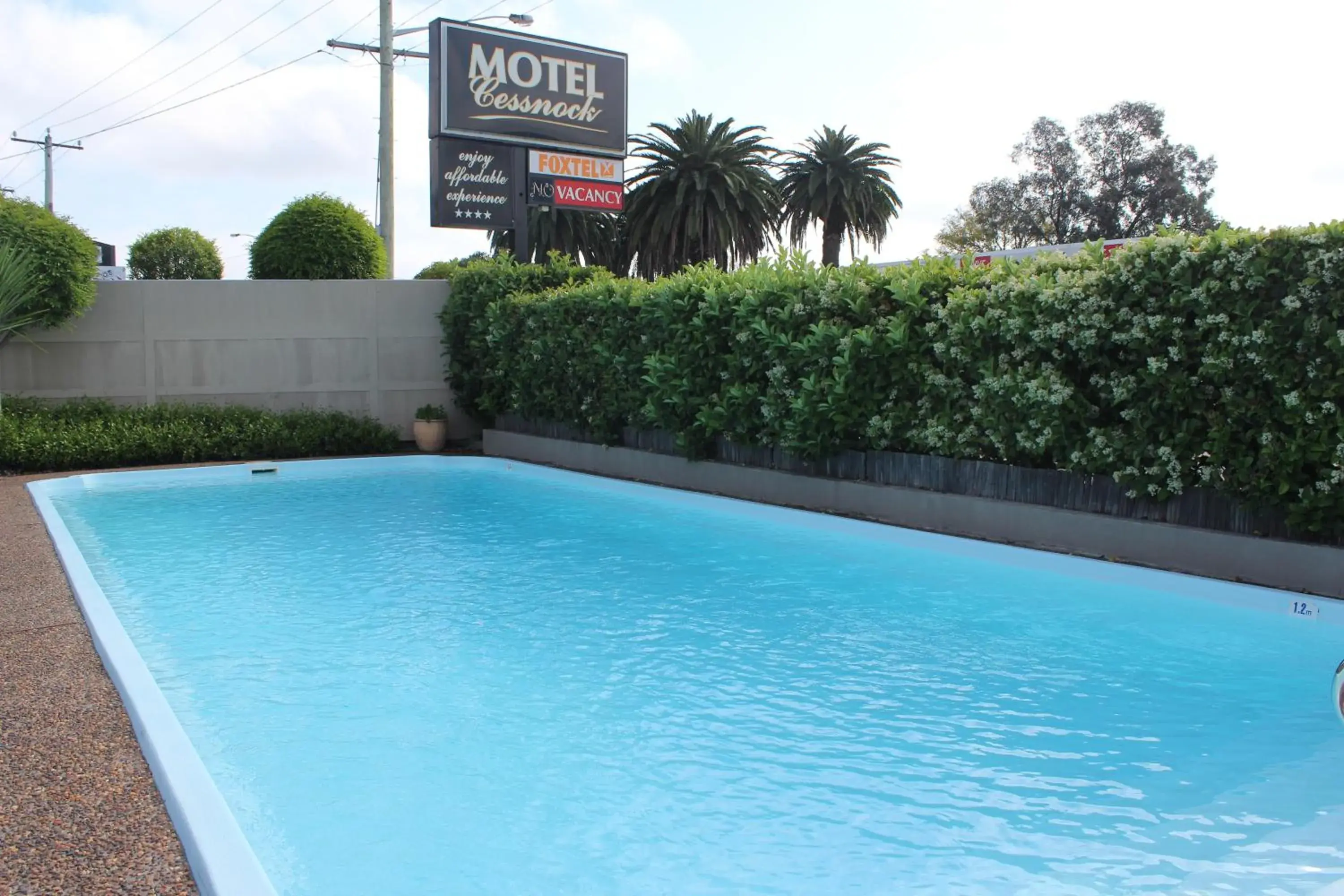 Swimming pool in Cessnock Motel Swimming pool in Cessnock Motel