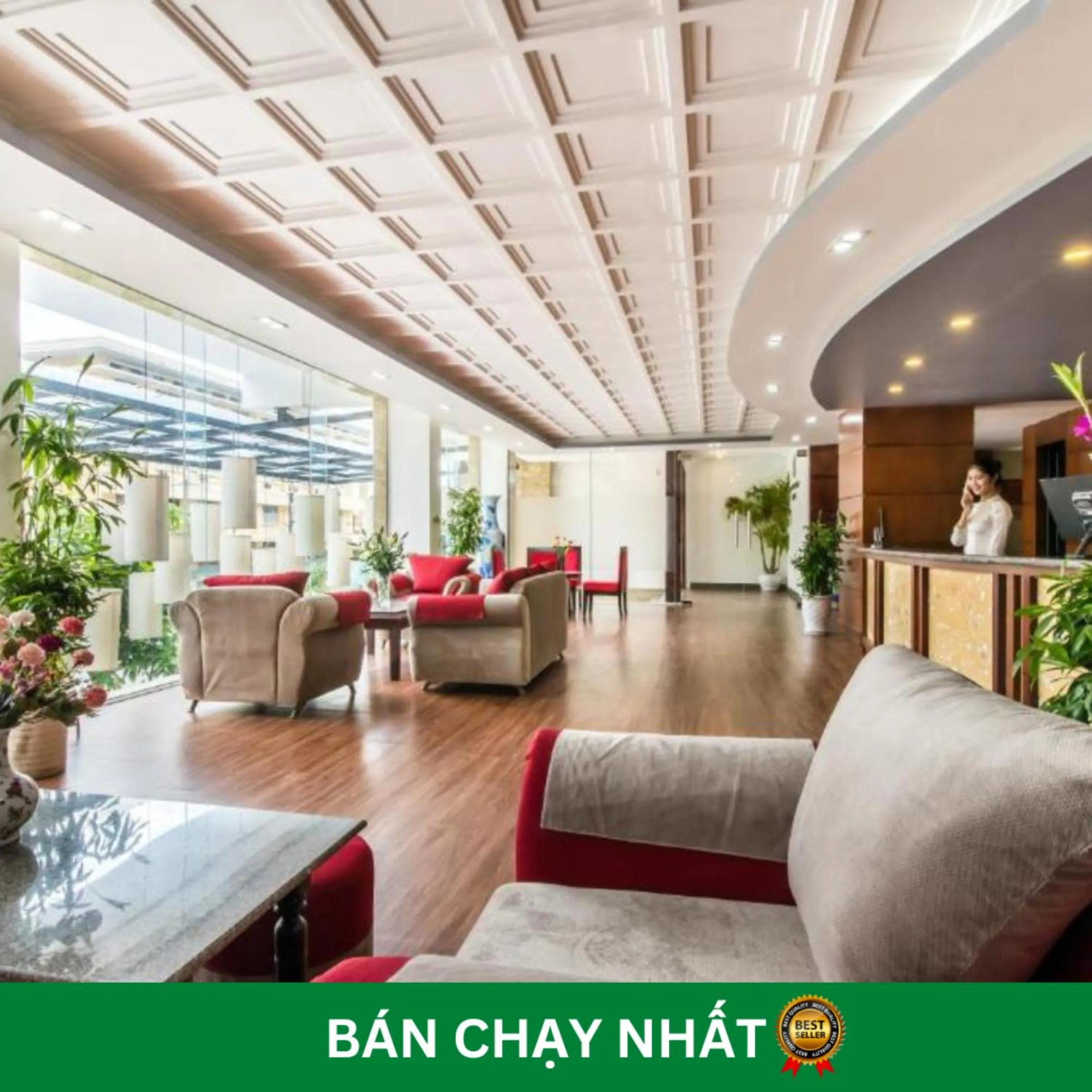 Living room in The Sunriver Boutique Hotel Hue