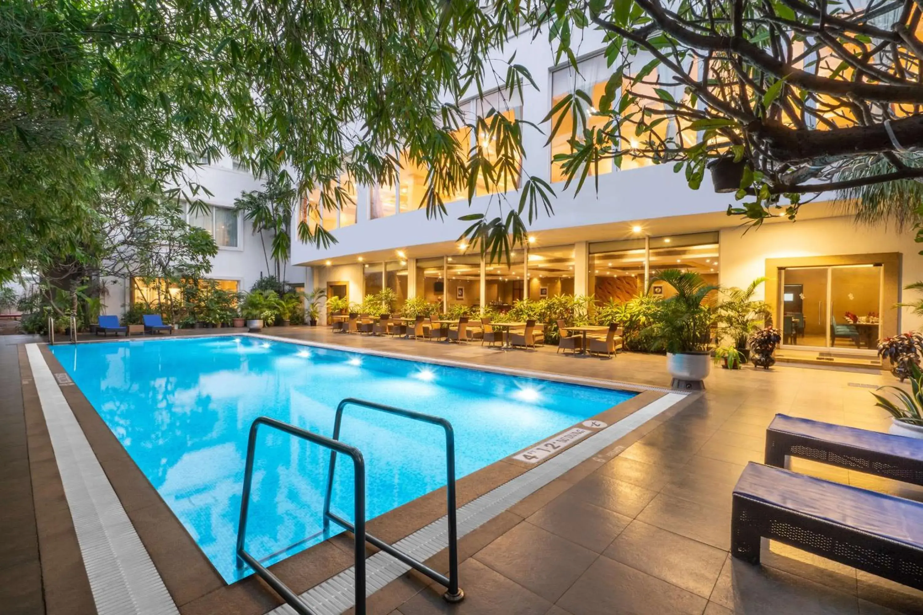 Pool view in Park Plaza Chennai OMR Pool view in Park Plaza Chennai OMR