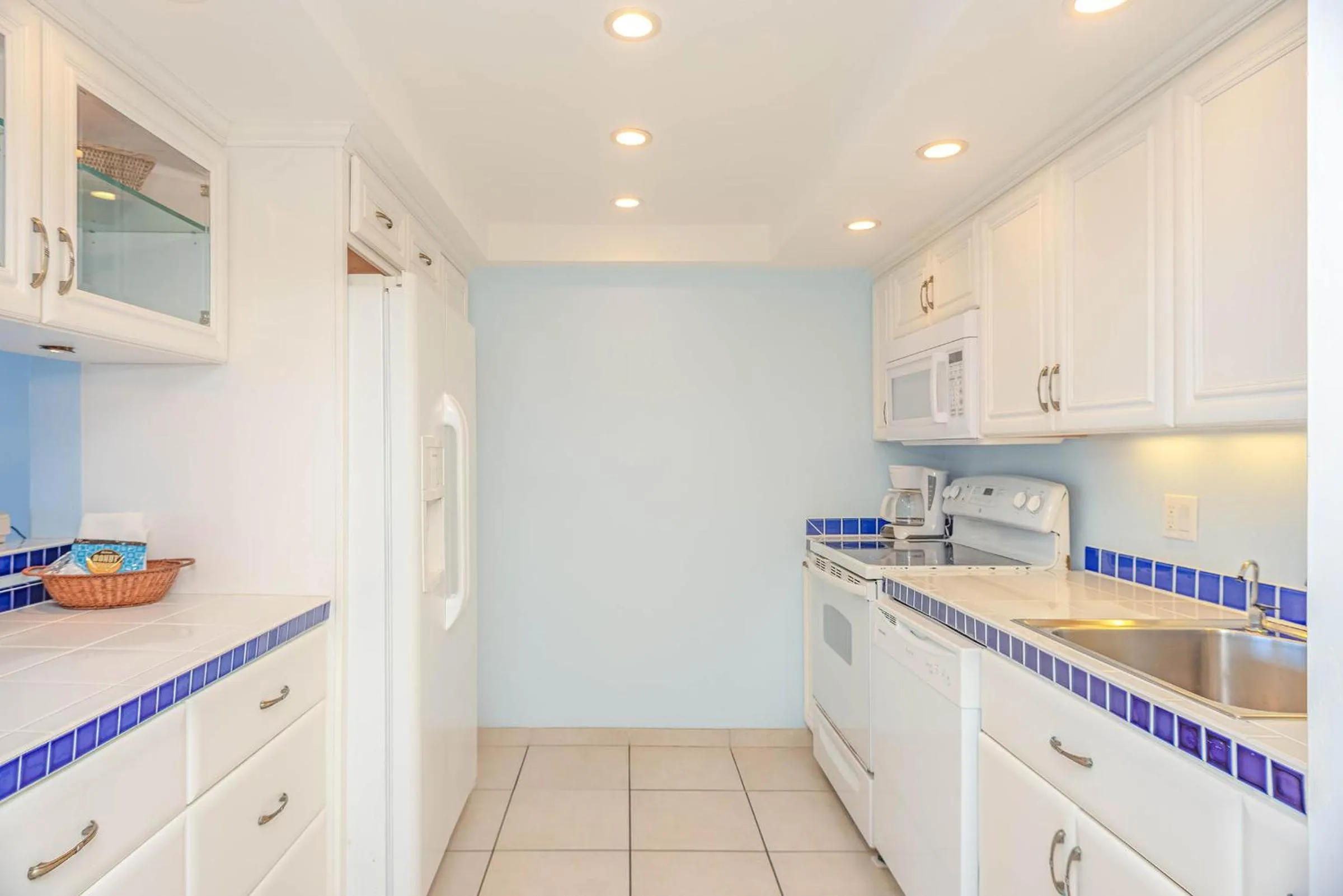 kitchen in Capri by the Sea by All Seasons Resort Lodging