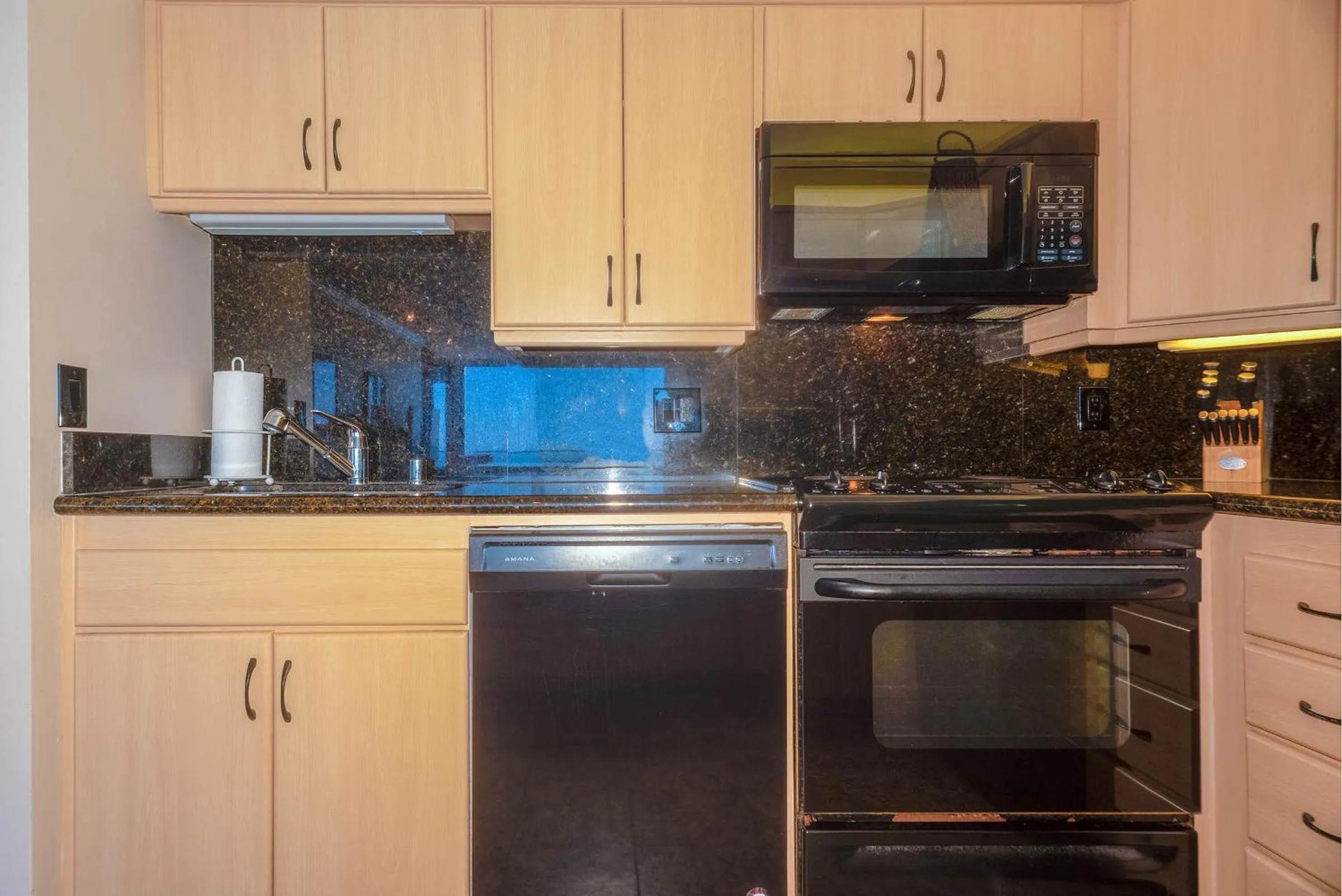 kitchen in Capri by the Sea by All Seasons Resort Lodging