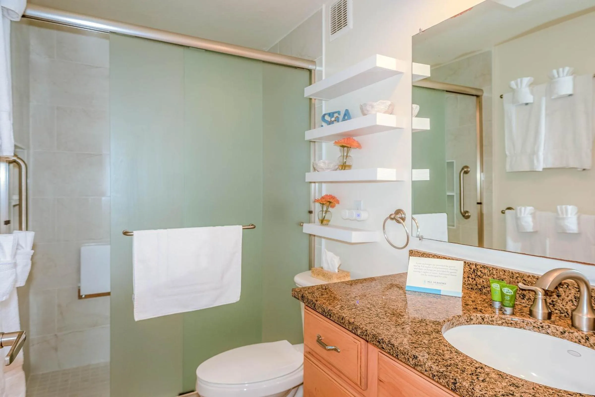 Bathroom in Capri by the Sea by All Seasons Resort Lodging