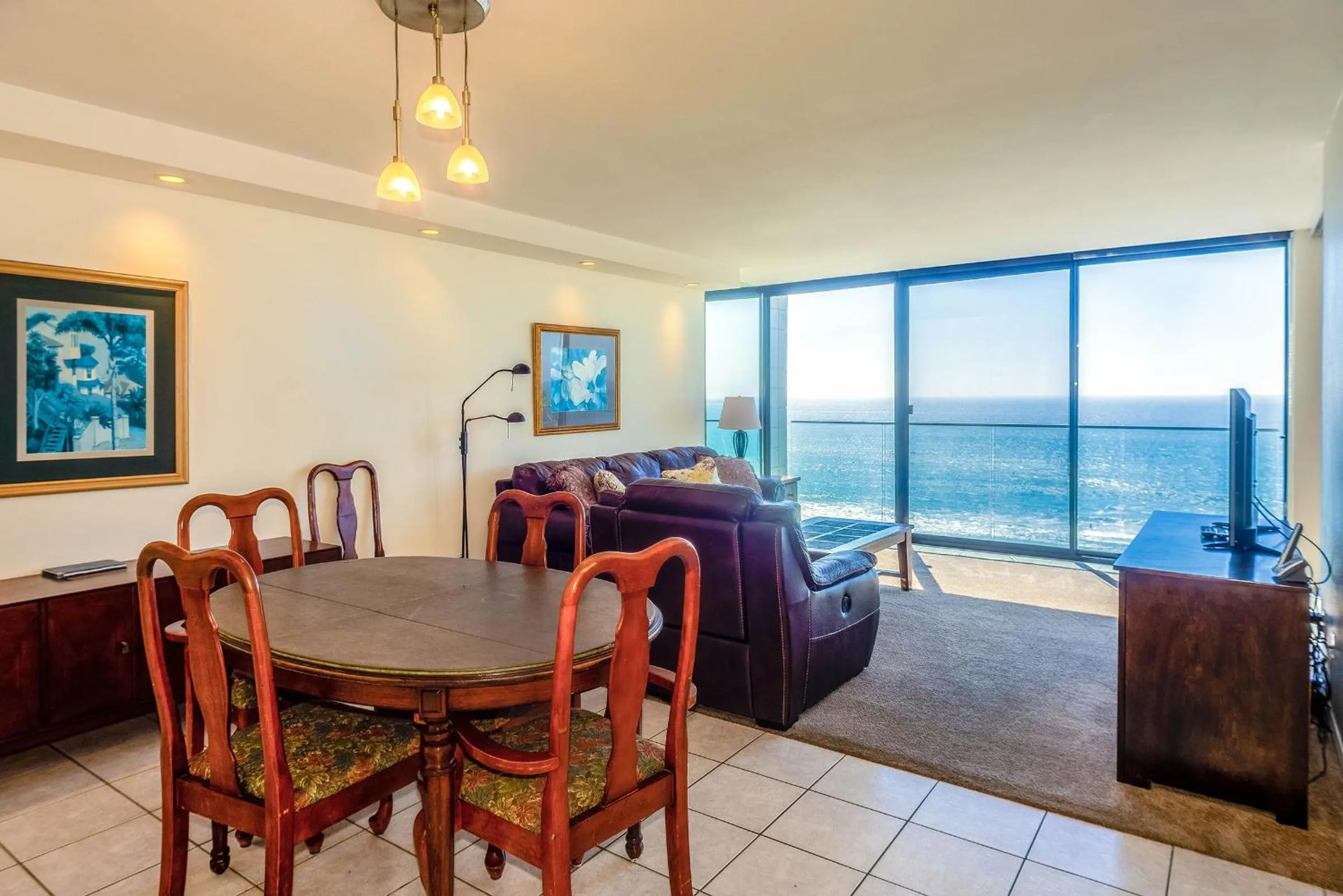 Living room in Capri by the Sea by All Seasons Resort Lodging