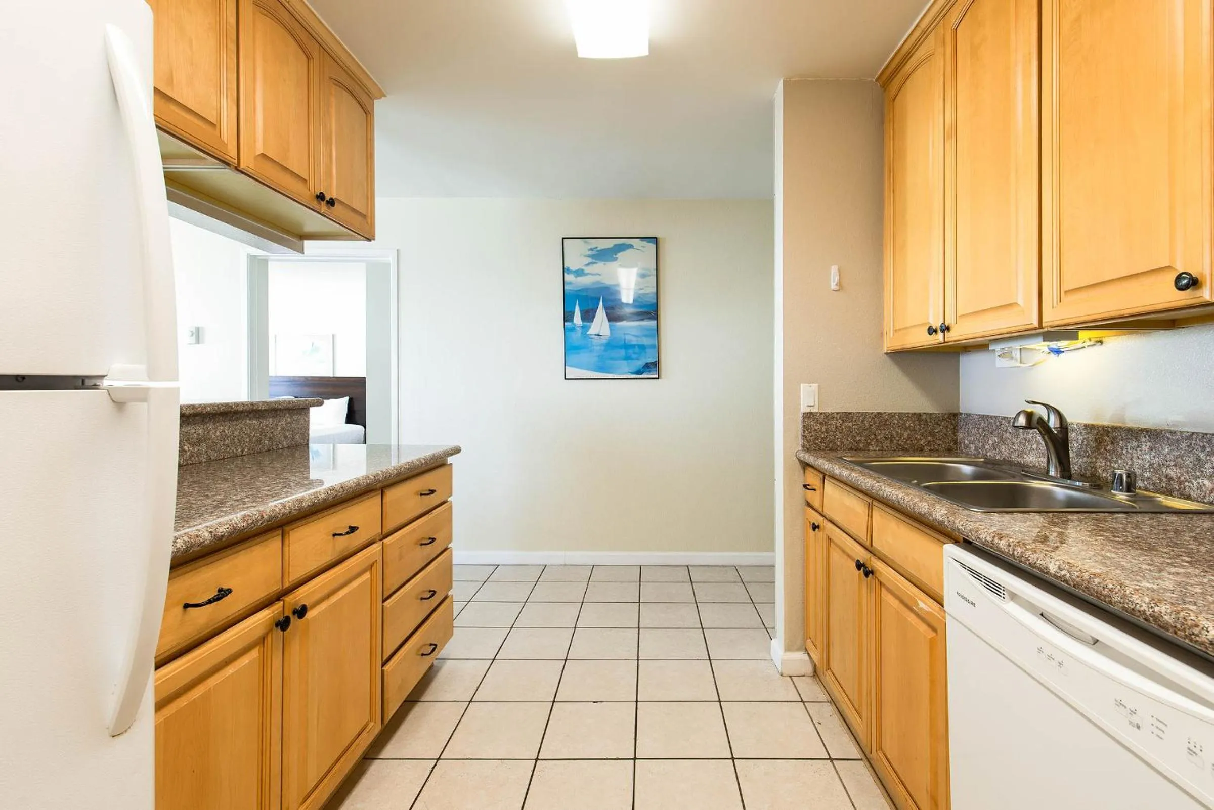 kitchen in Capri by the Sea by All Seasons Resort Lodging