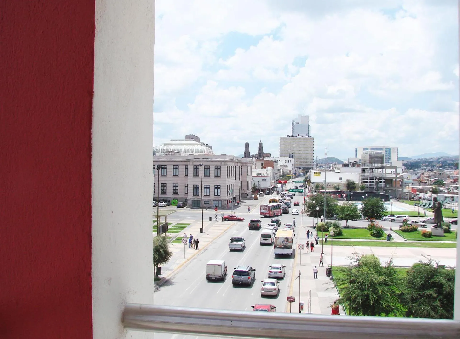 Balcony/Terrace in Hotel Inn Plaza del Ángel Chihuahua