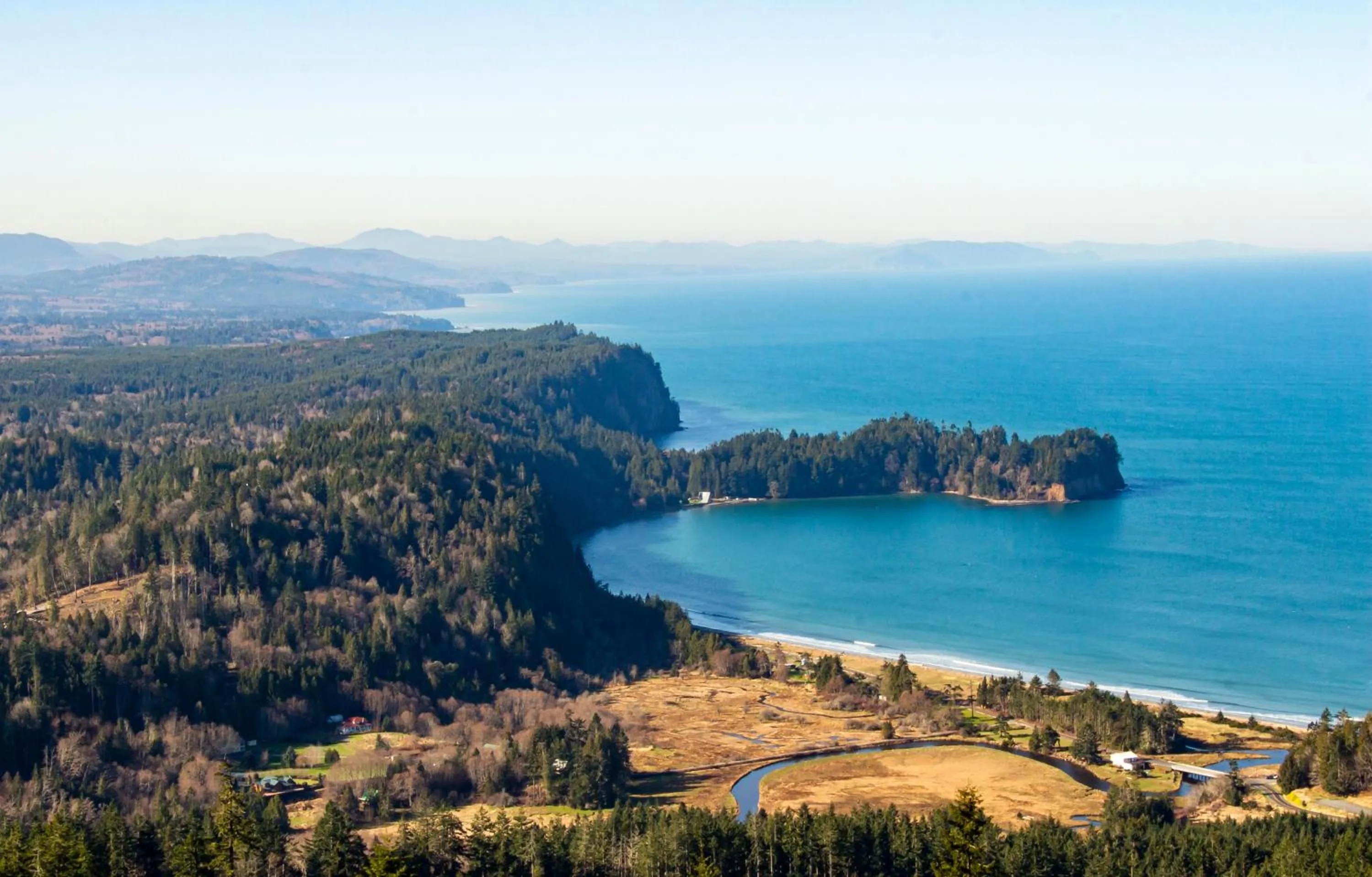 Natural landscape in Crescent Beach and RV Park