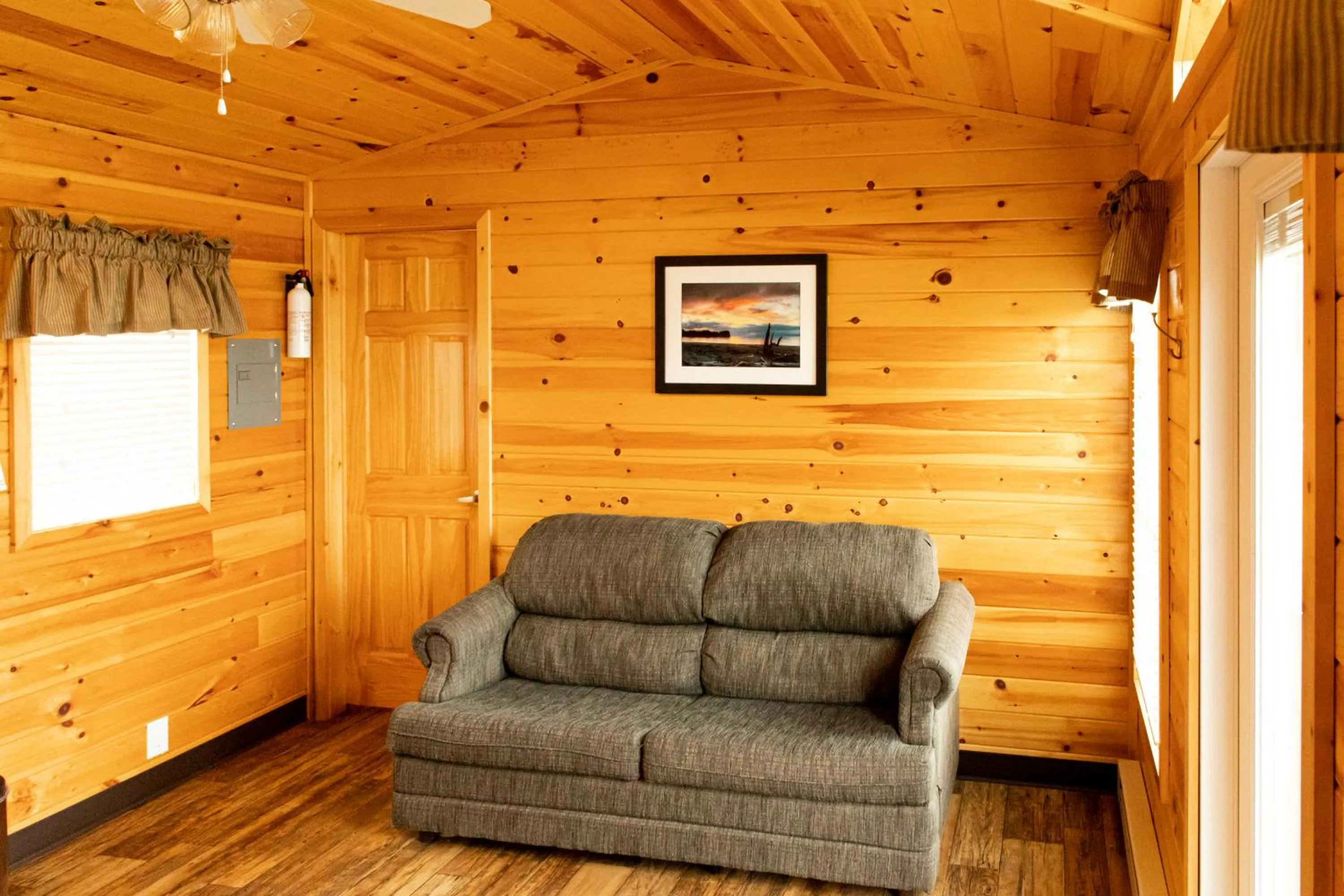 Living room in Crescent Beach and RV Park