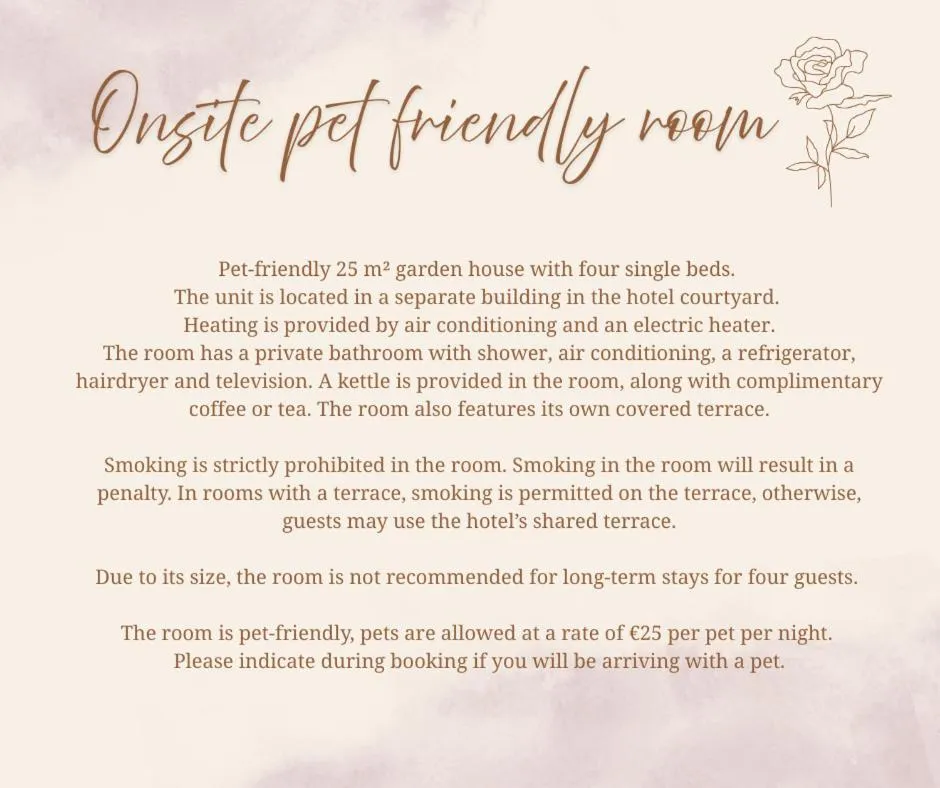 Text overlay in Le Rose Suites & Park Hotel