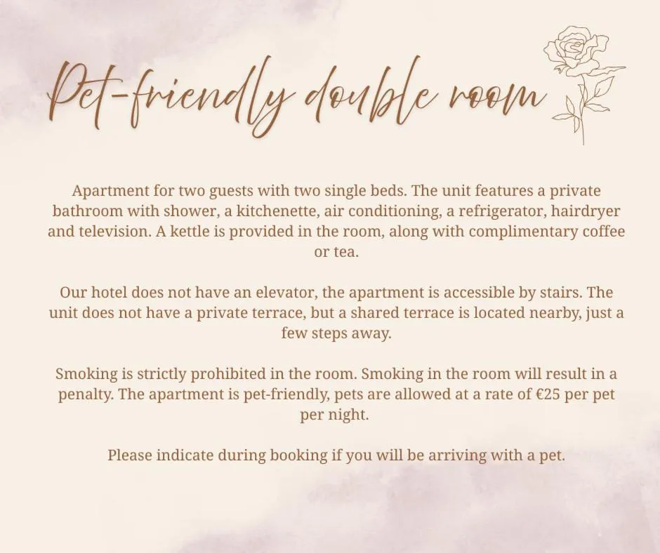 Text overlay in Le Rose Suites & Park Hotel